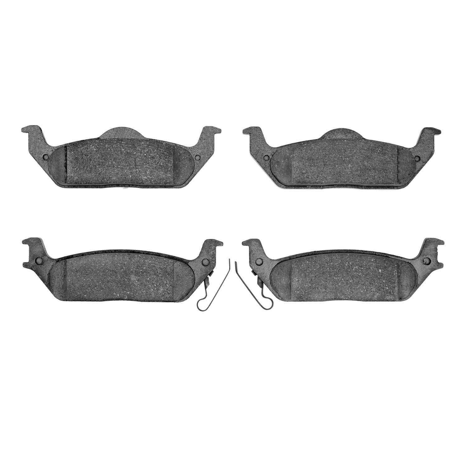 Dynamic Friction Company Disc Brake Pad Set  top view frsport 1311-1012-00