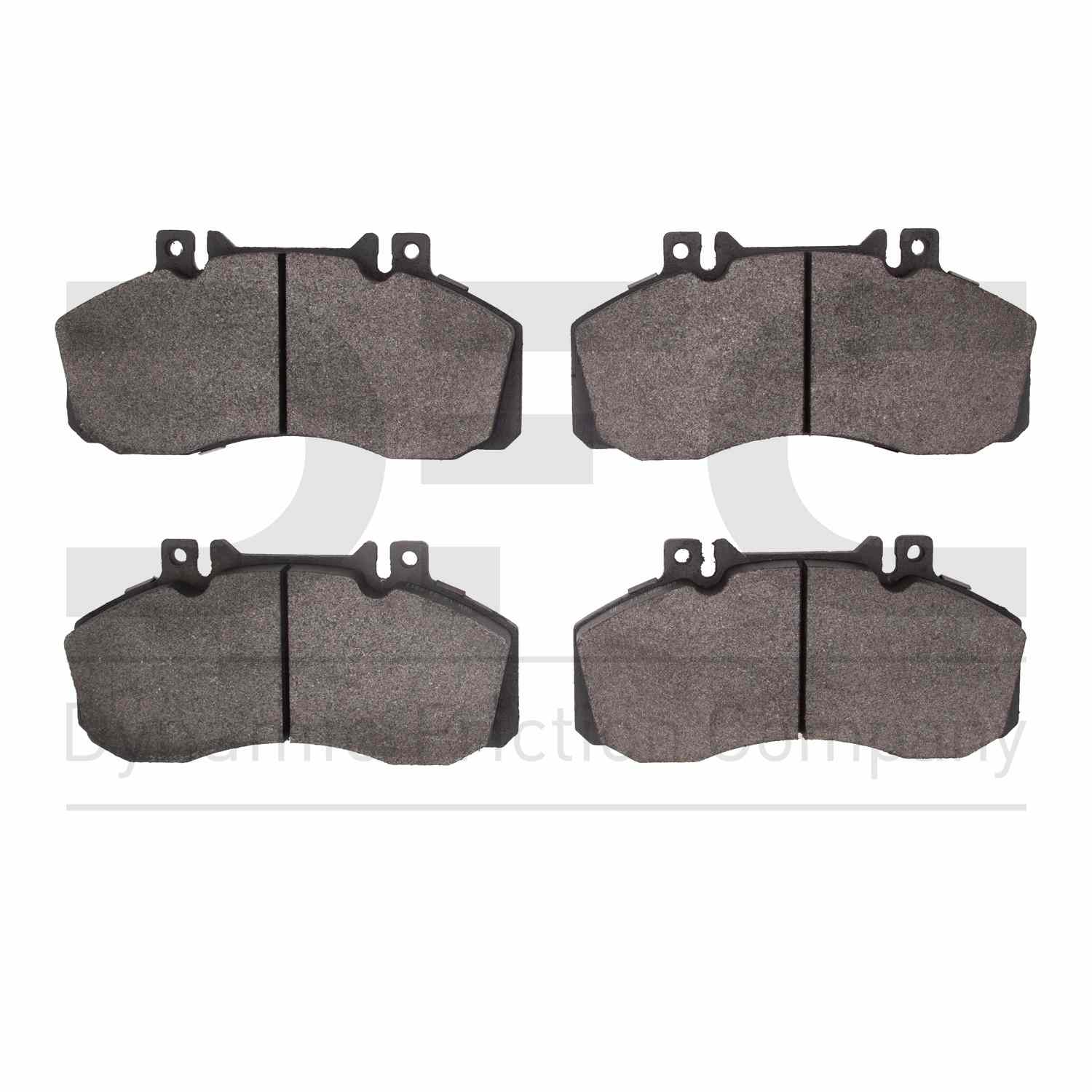 Dynamic Friction Company Disc Brake Pad Set  top view frsport 1311-1062-00