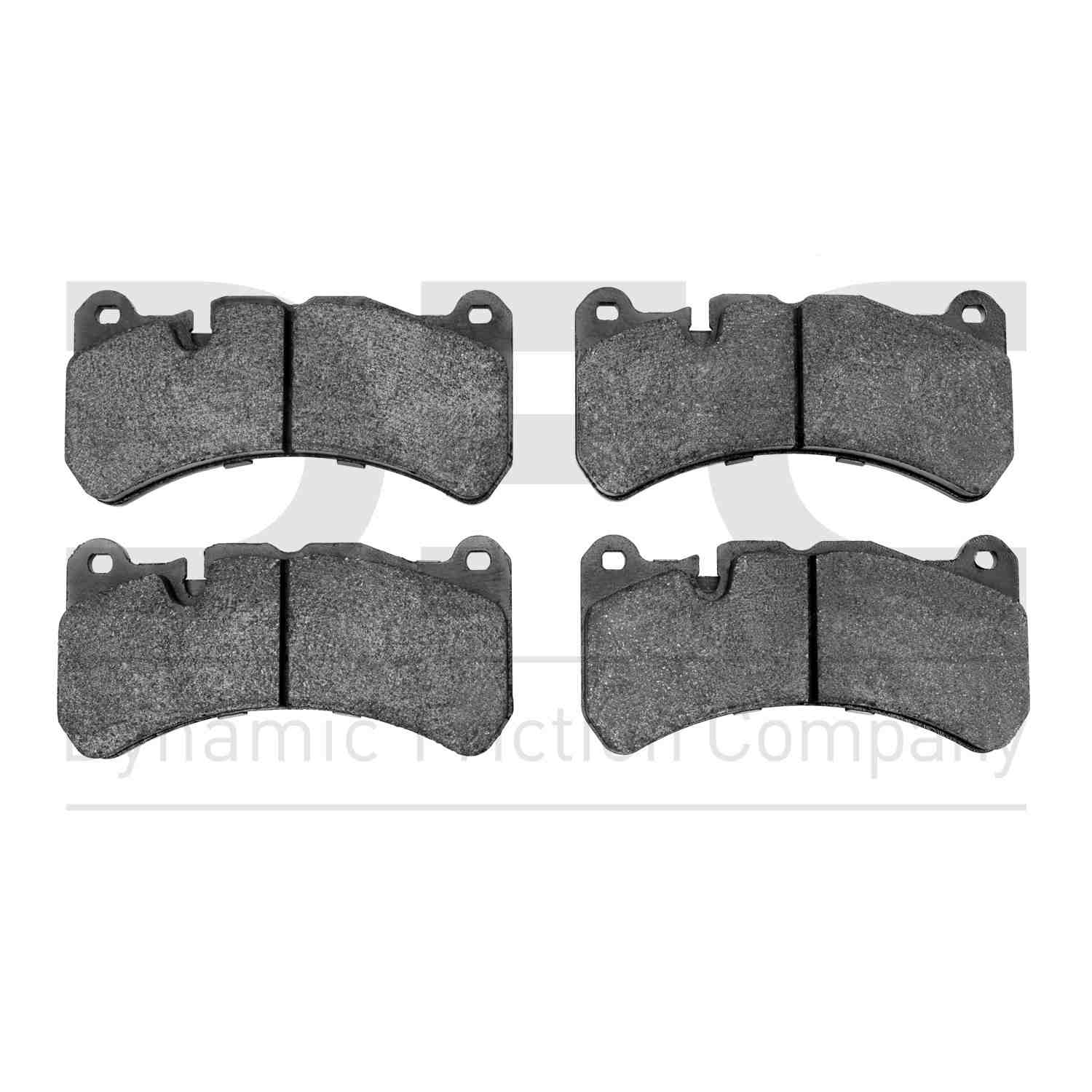 Dynamic Friction Company Disc Brake Pad Set  top view frsport 1311-1116-00