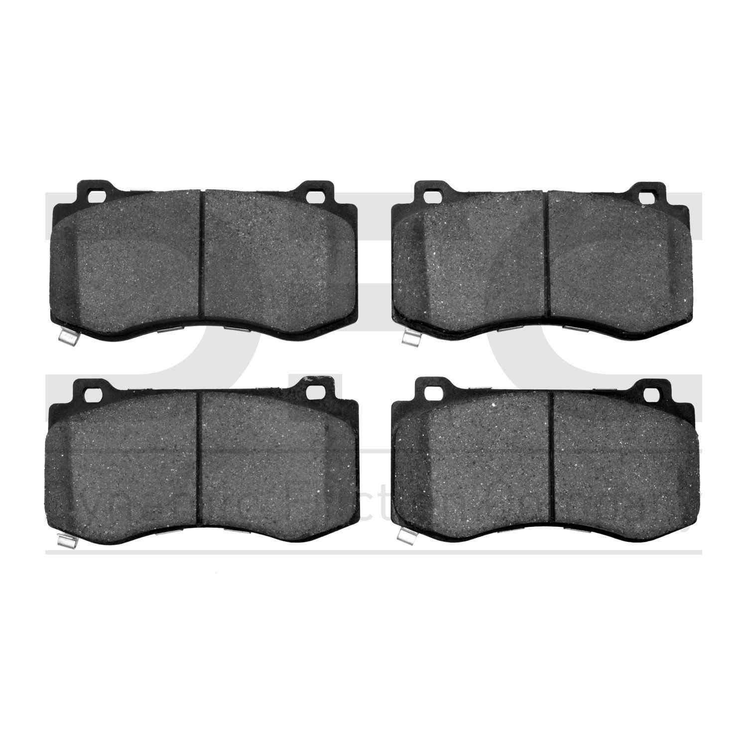 Dynamic Friction Company Disc Brake Pad Set  top view frsport 1311-1149-00