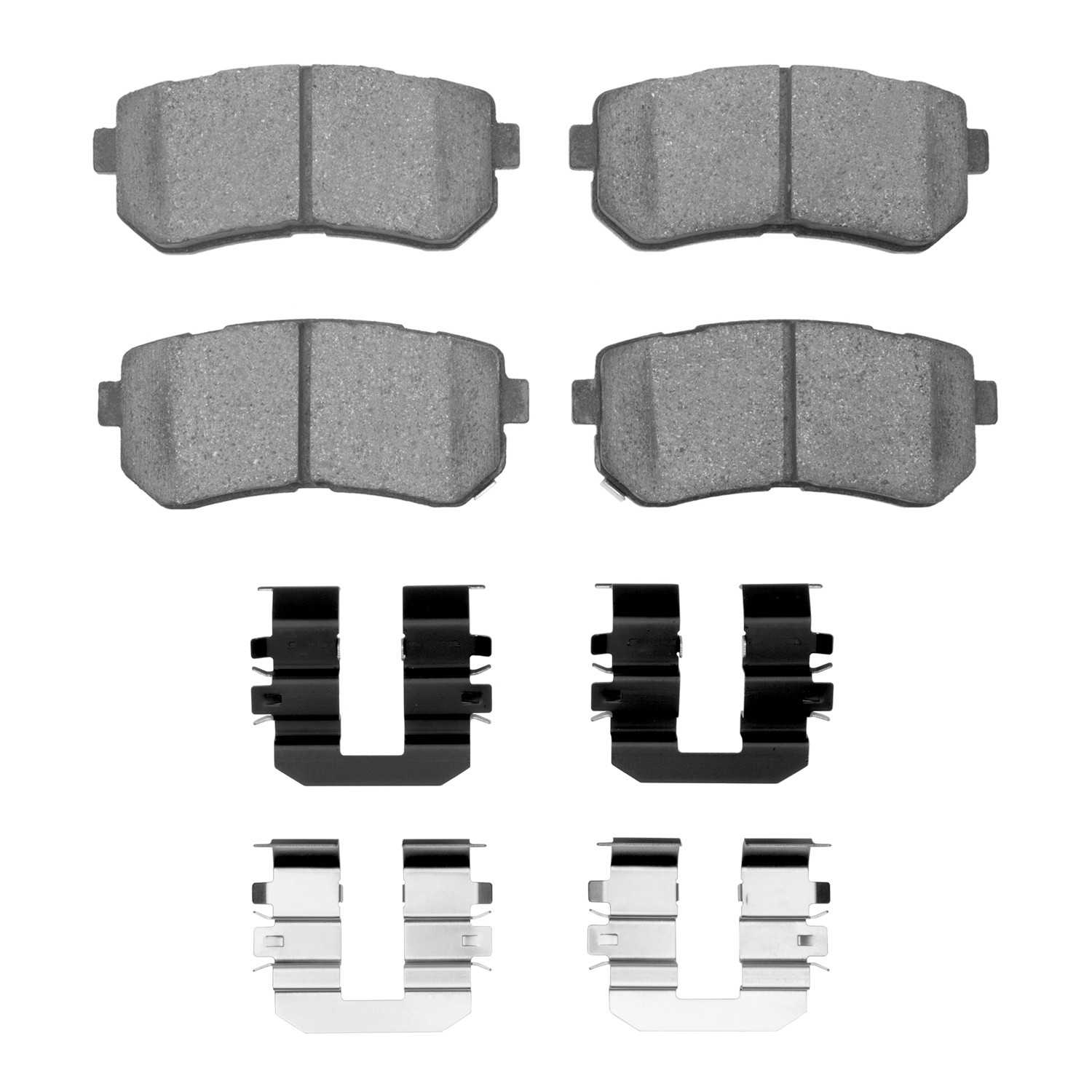 Dynamic Friction Company Disc Brake Pad Set  top view frsport 1311-1157-01