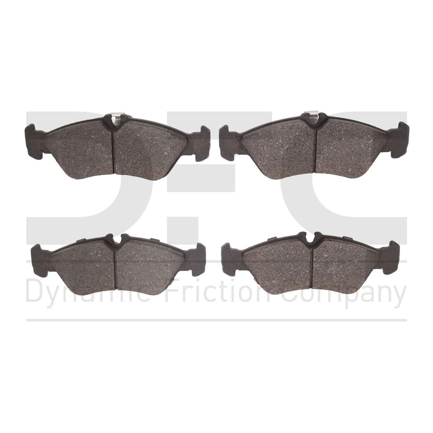 Dynamic Friction Company Disc Brake Pad Set  top view frsport 1311-1229-00