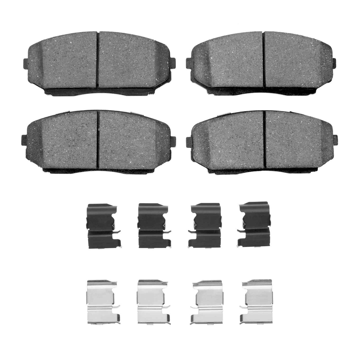 Dynamic Friction Company Disc Brake Pad Set  top view frsport 1311-1258-01