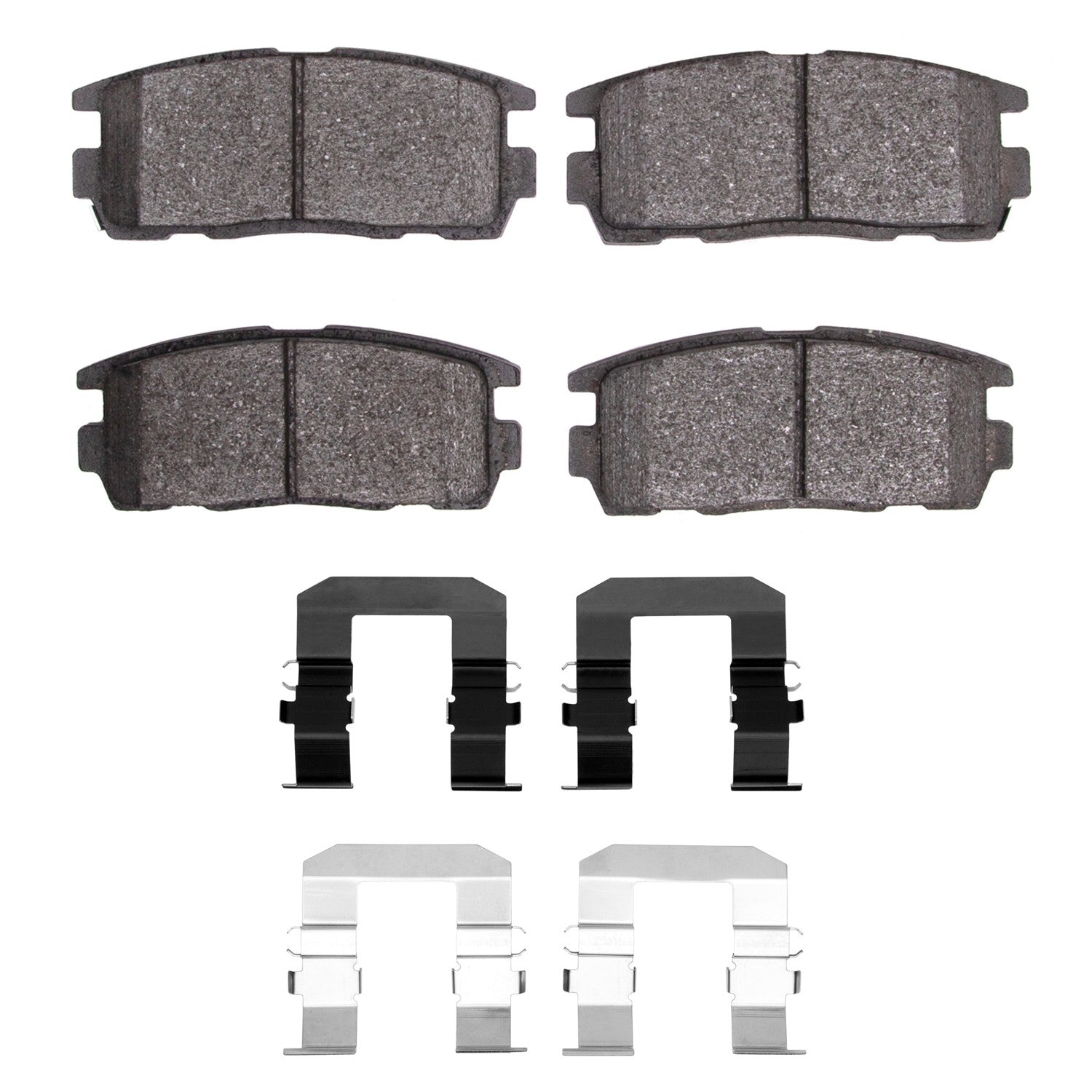 Dynamic Friction Company Disc Brake Pad Set  top view frsport 1311-1275-01