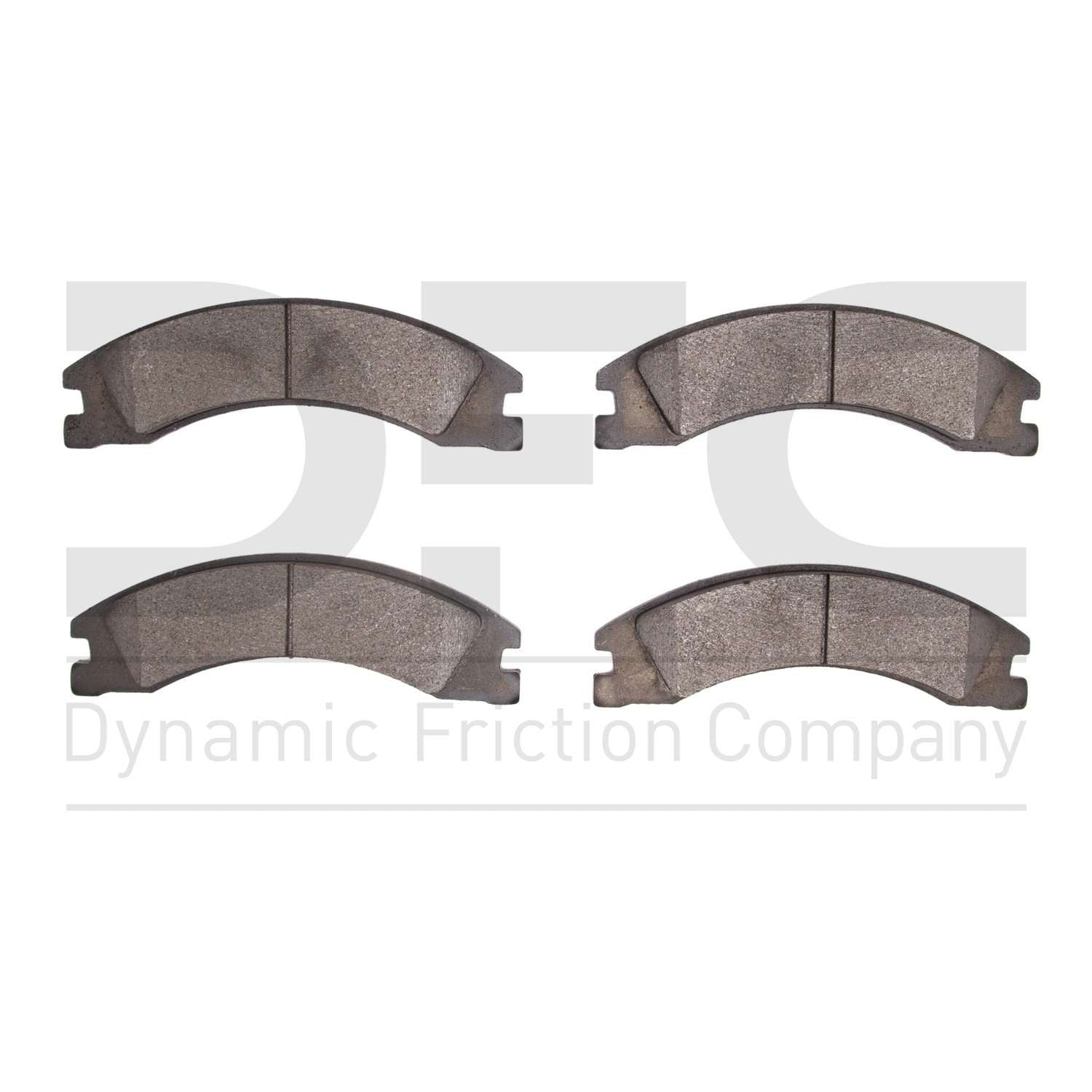 Dynamic Friction Company Disc Brake Pad Set  top view frsport 1311-1330-00