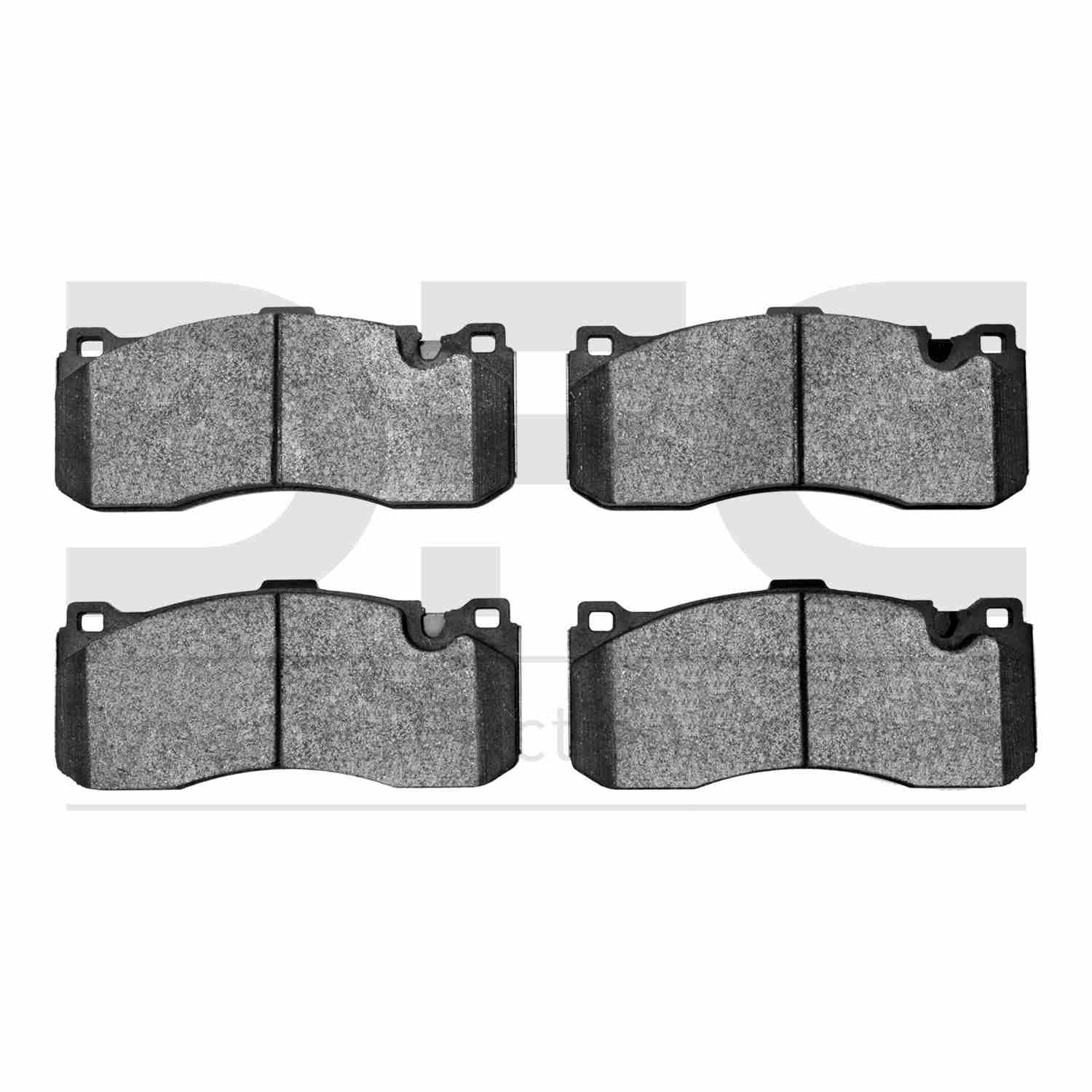 Dynamic Friction Company Disc Brake Pad Set  top view frsport 1311-1371-00