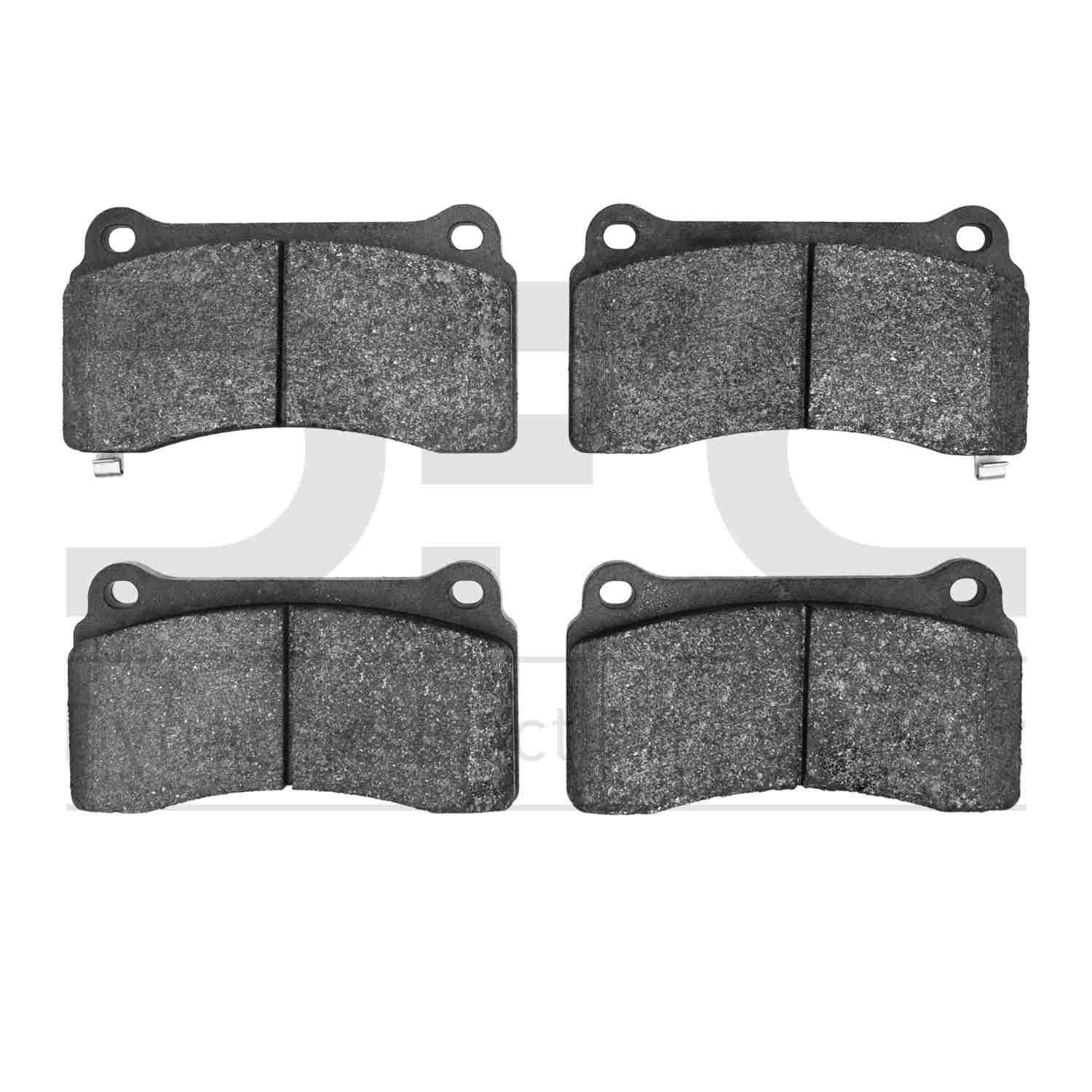 Dynamic Friction Company Disc Brake Pad Set  top view frsport 1311-1383-00