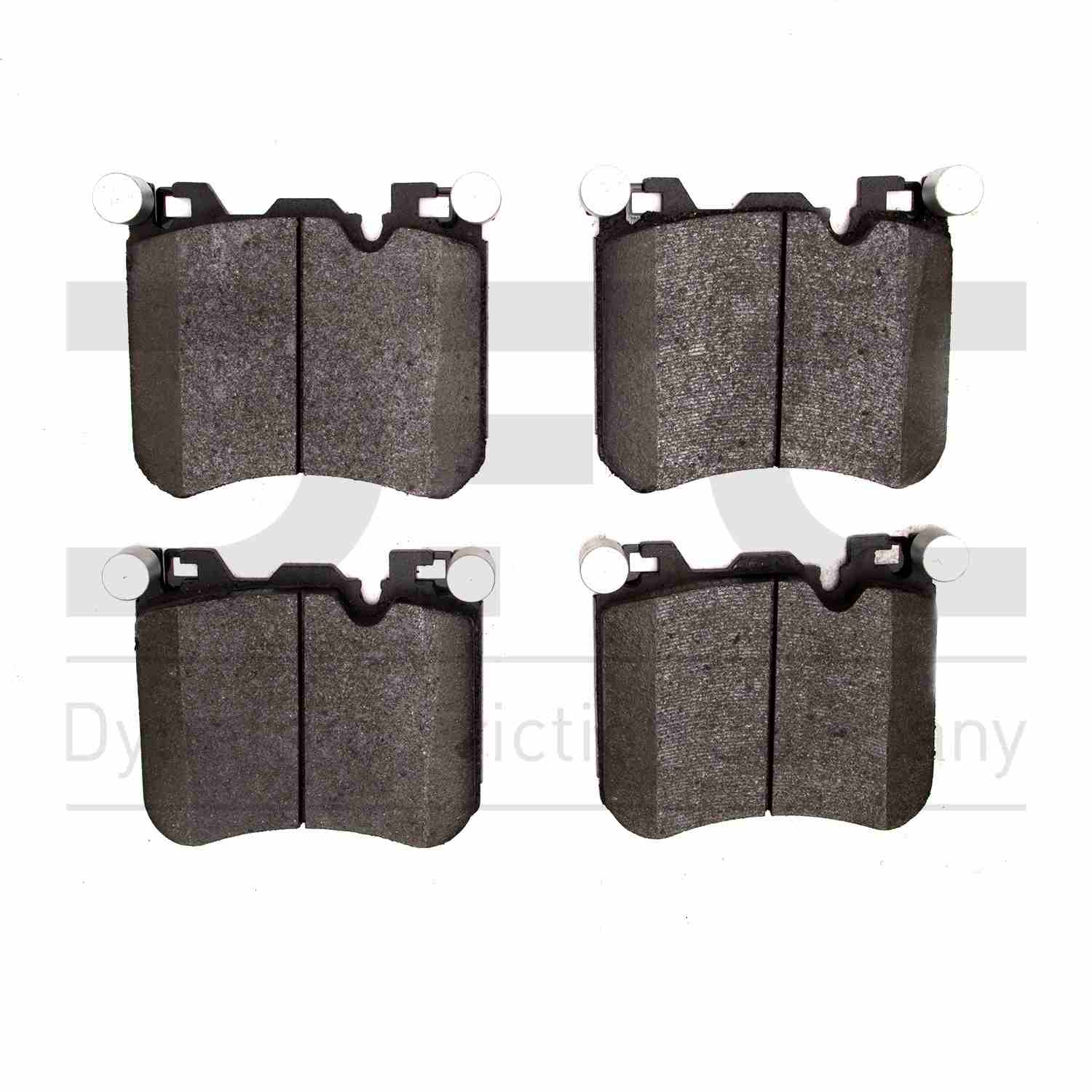 Dynamic Friction Company Disc Brake Pad Set  top view frsport 1311-1429-00