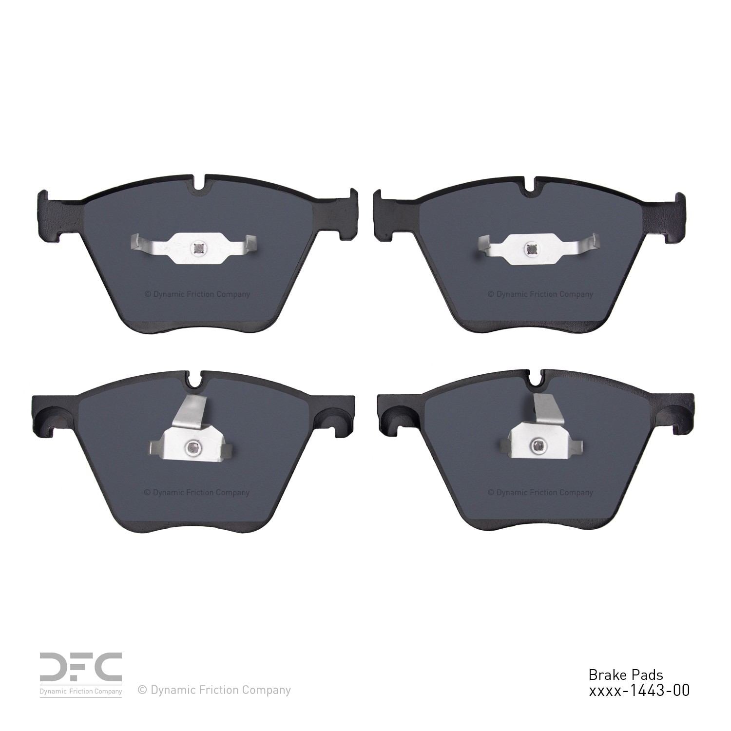 dynamic friction company disc brake pad set  frsport 1311-1443-00