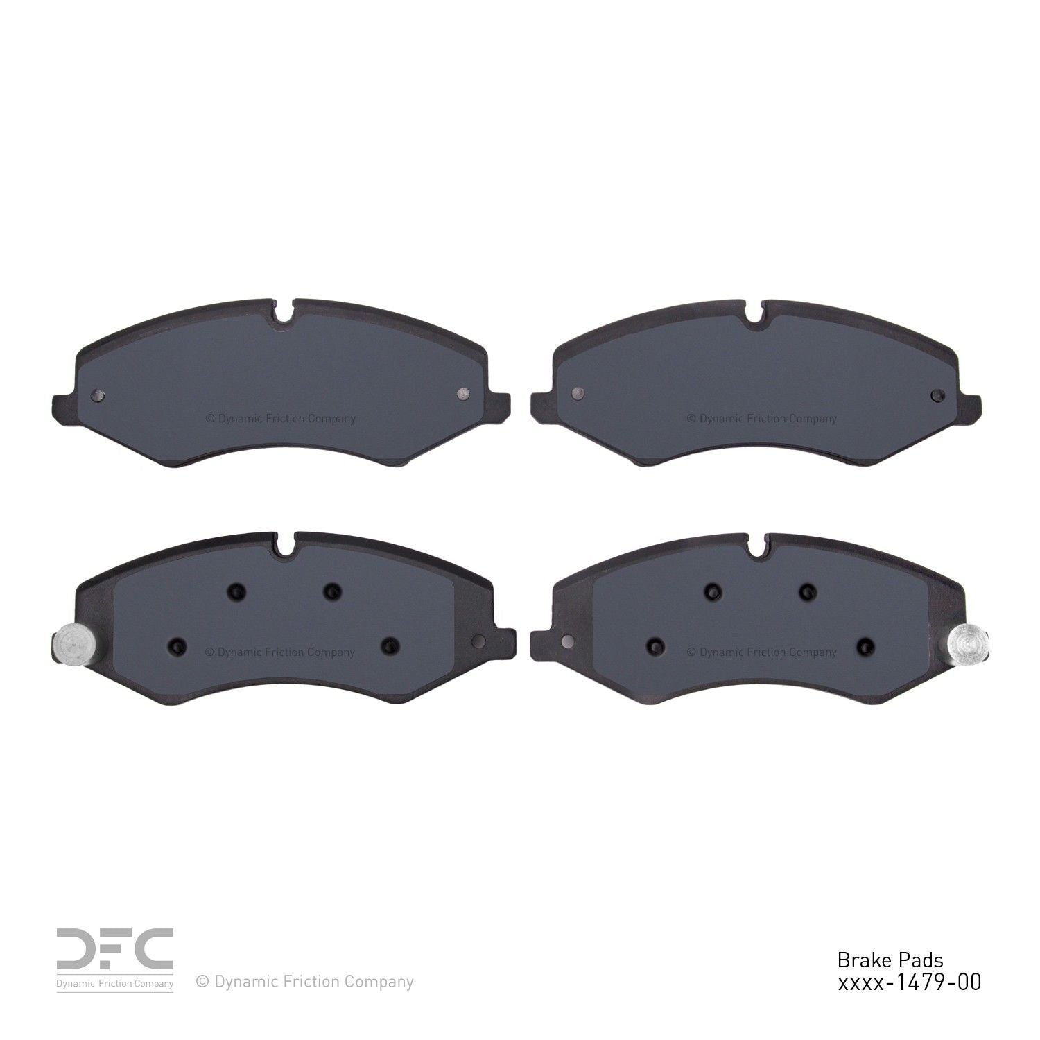 dynamic friction company disc brake pad set  frsport 1311-1479-00