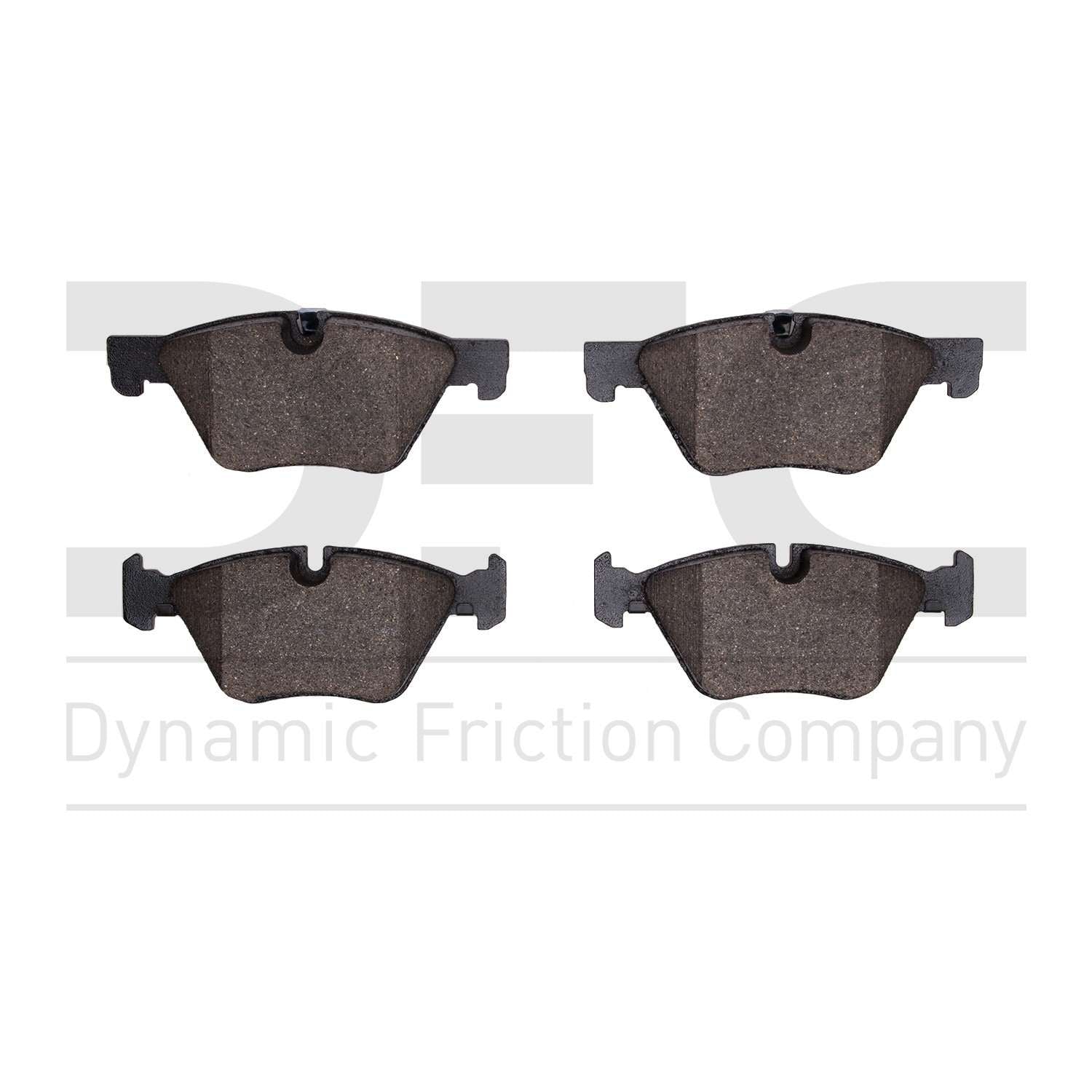 Dynamic Friction Company Disc Brake Pad Set  top view frsport 1311-1504-00