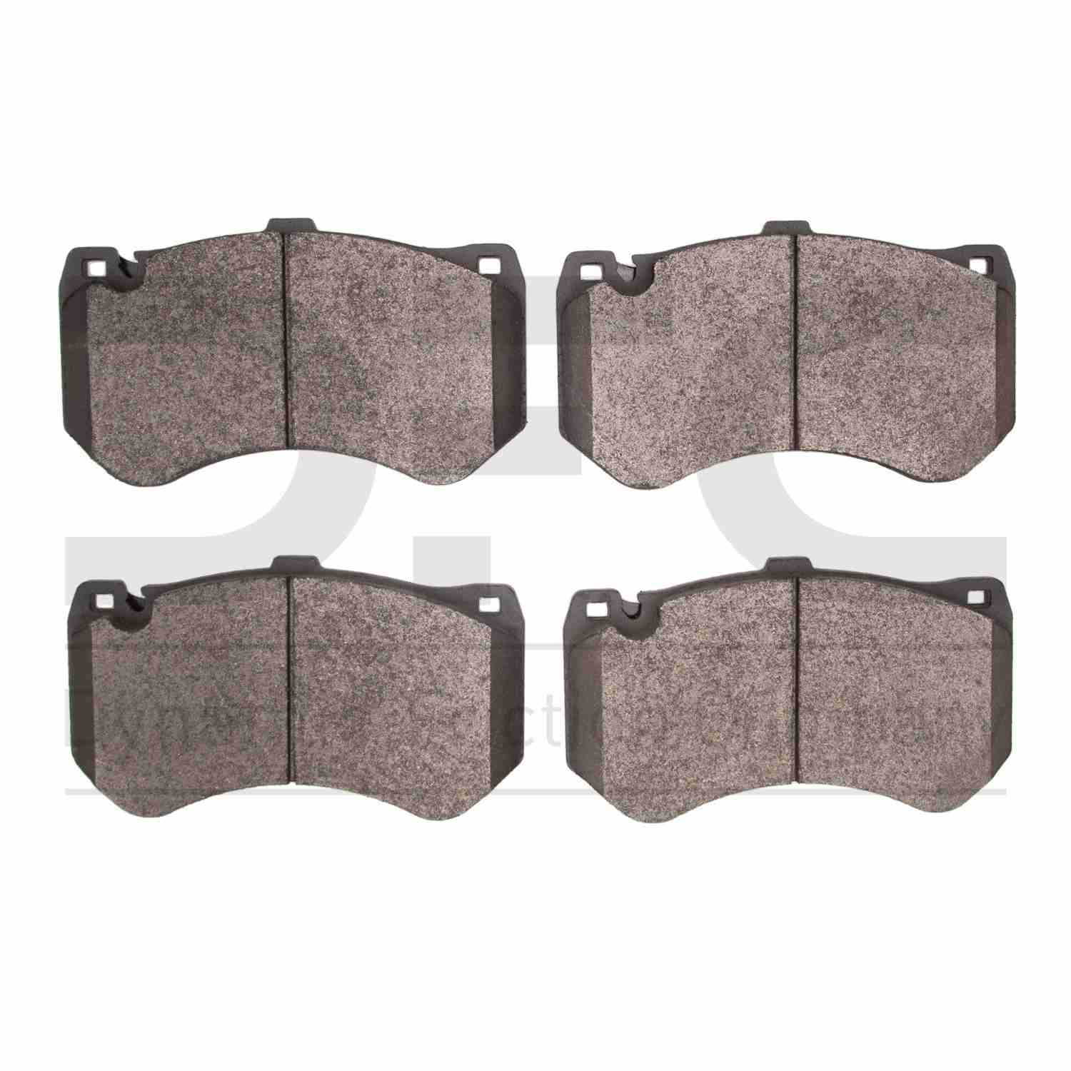 Dynamic Friction Company Disc Brake Pad Set  top view frsport 1311-1530-00