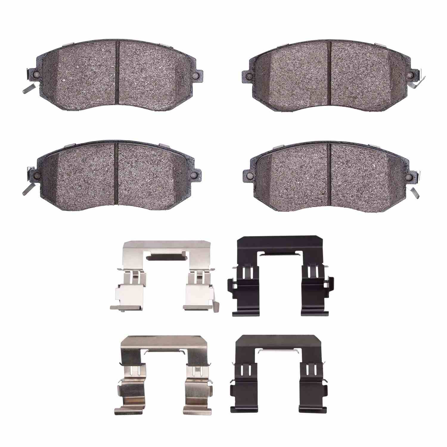 Dynamic Friction Company Disc Brake Pad Set  top view frsport 1311-1539-01