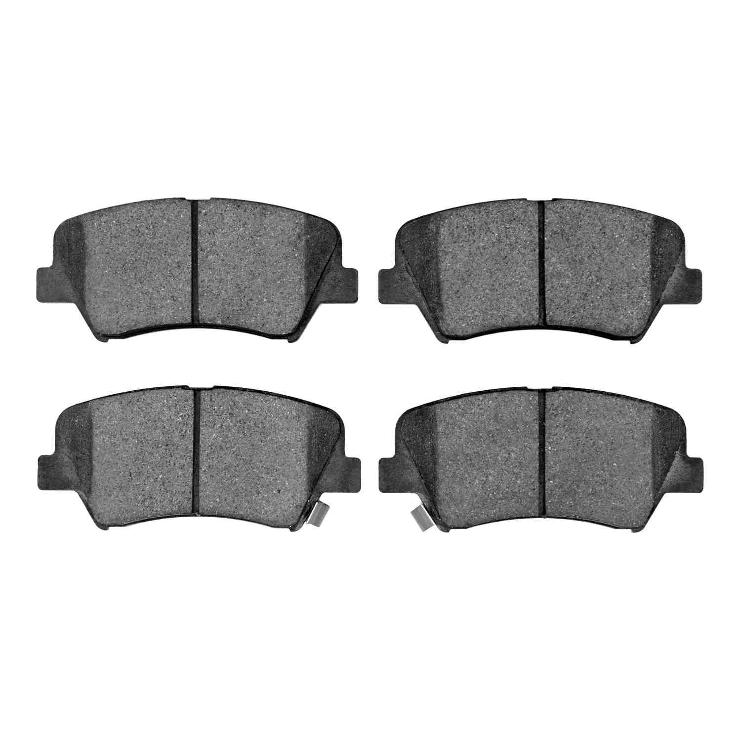 Dynamic Friction Company Disc Brake Pad Set  top view frsport 1311-1543-00