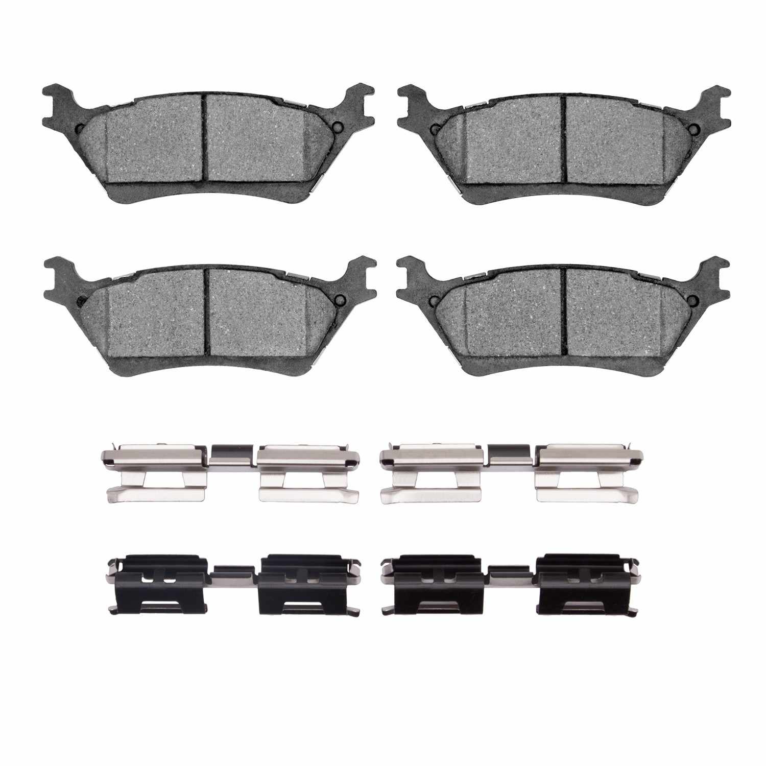 Dynamic Friction Company Disc Brake Pad Set  top view frsport 1311-1602-01