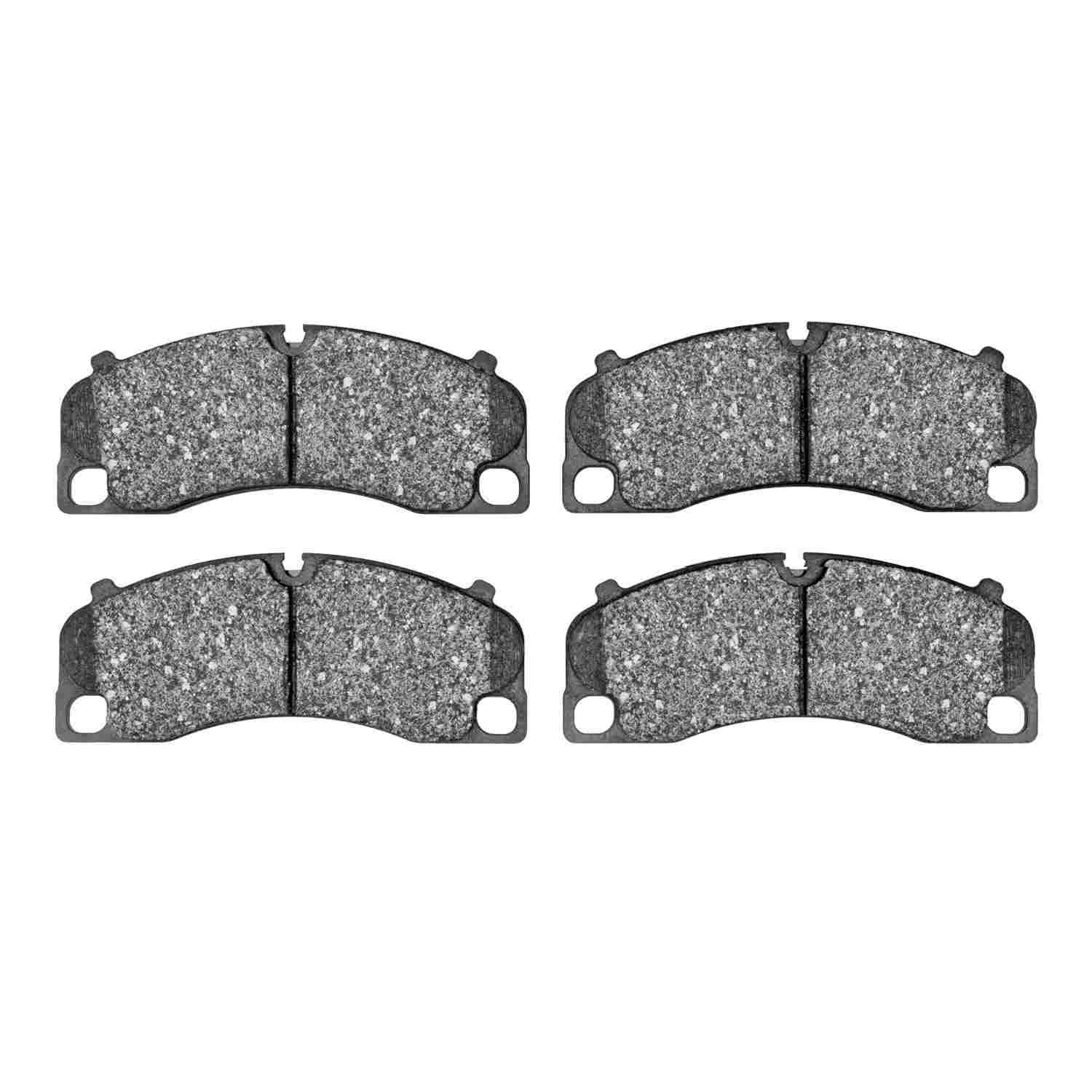 Dynamic Friction Company Disc Brake Pad Set  top view frsport 1311-1637-00