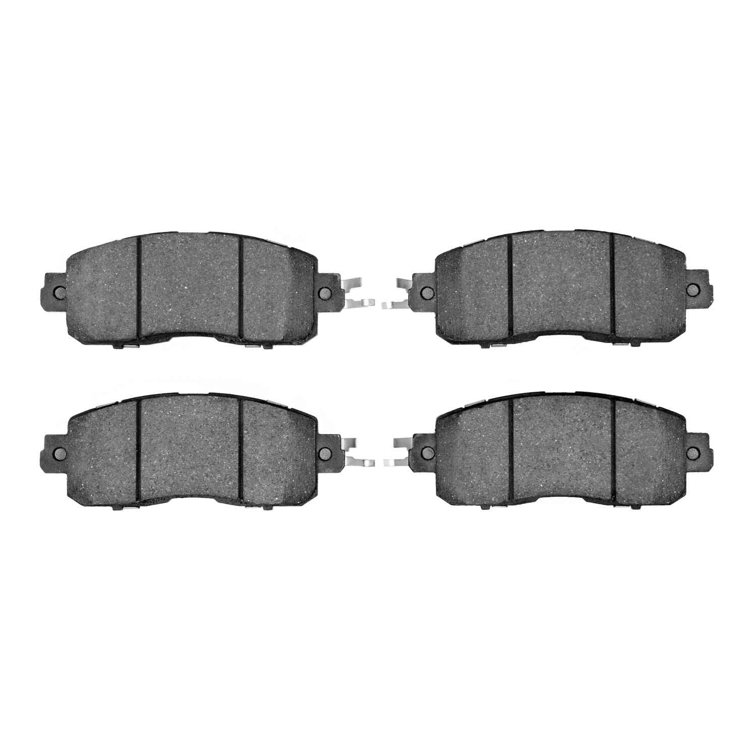 Dynamic Friction Company Disc Brake Pad Set  top view frsport 1311-1650-00