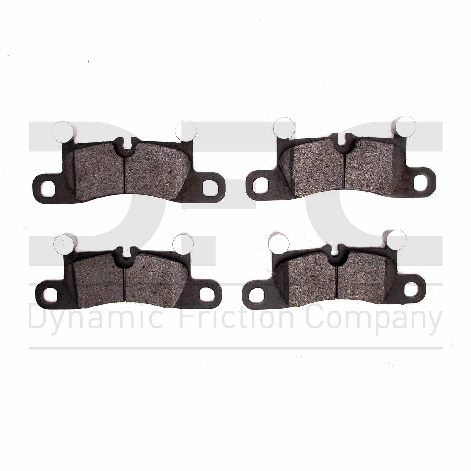 Dynamic Friction Company Disc Brake Pad Set  top view frsport 1311-1655-00