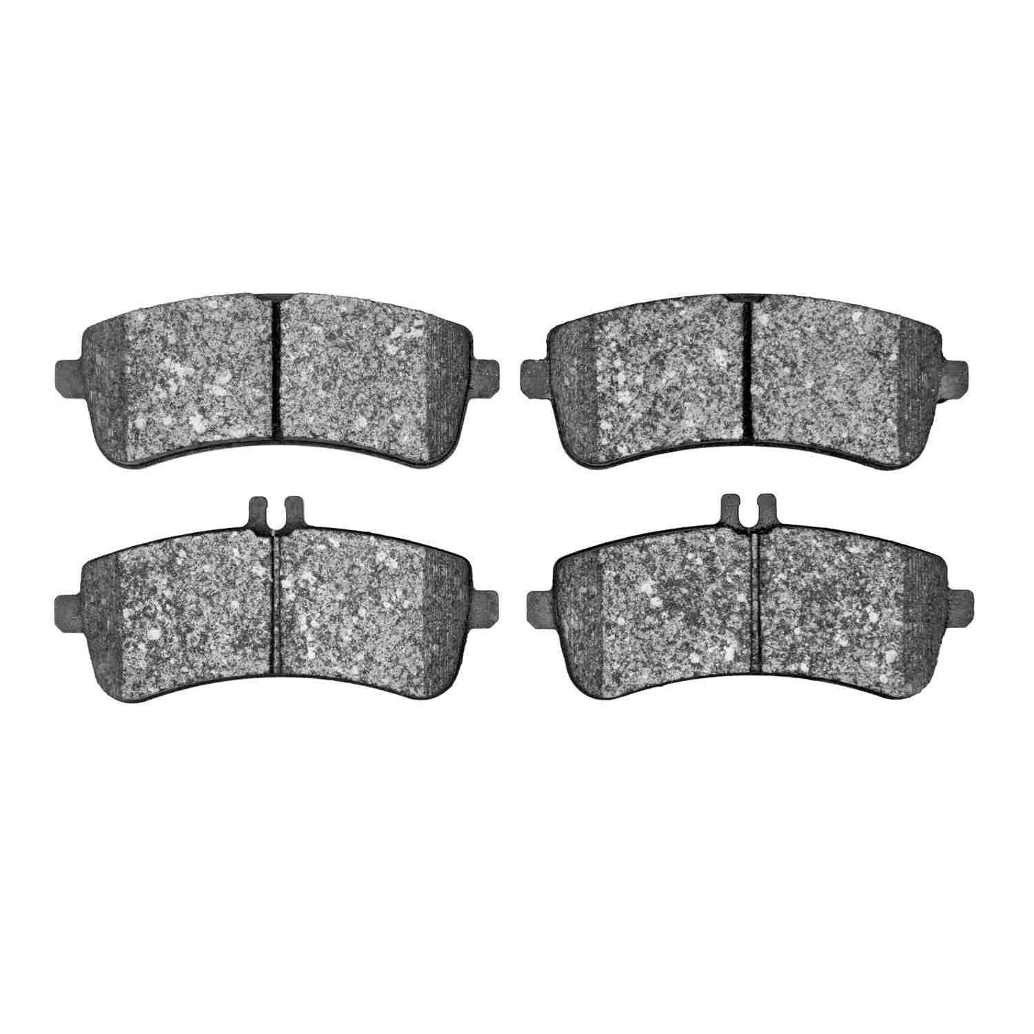 Dynamic Friction Company Disc Brake Pad Set  top view frsport 1311-1681-00