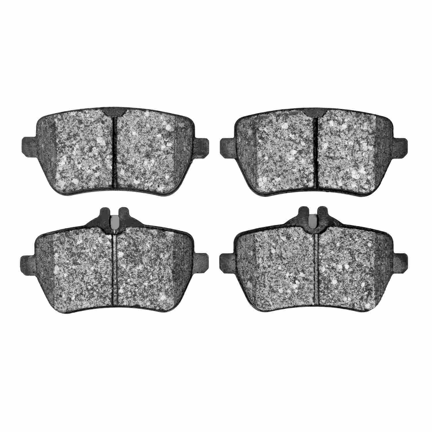 Dynamic Friction Company Disc Brake Pad Set  top view frsport 1311-1689-00