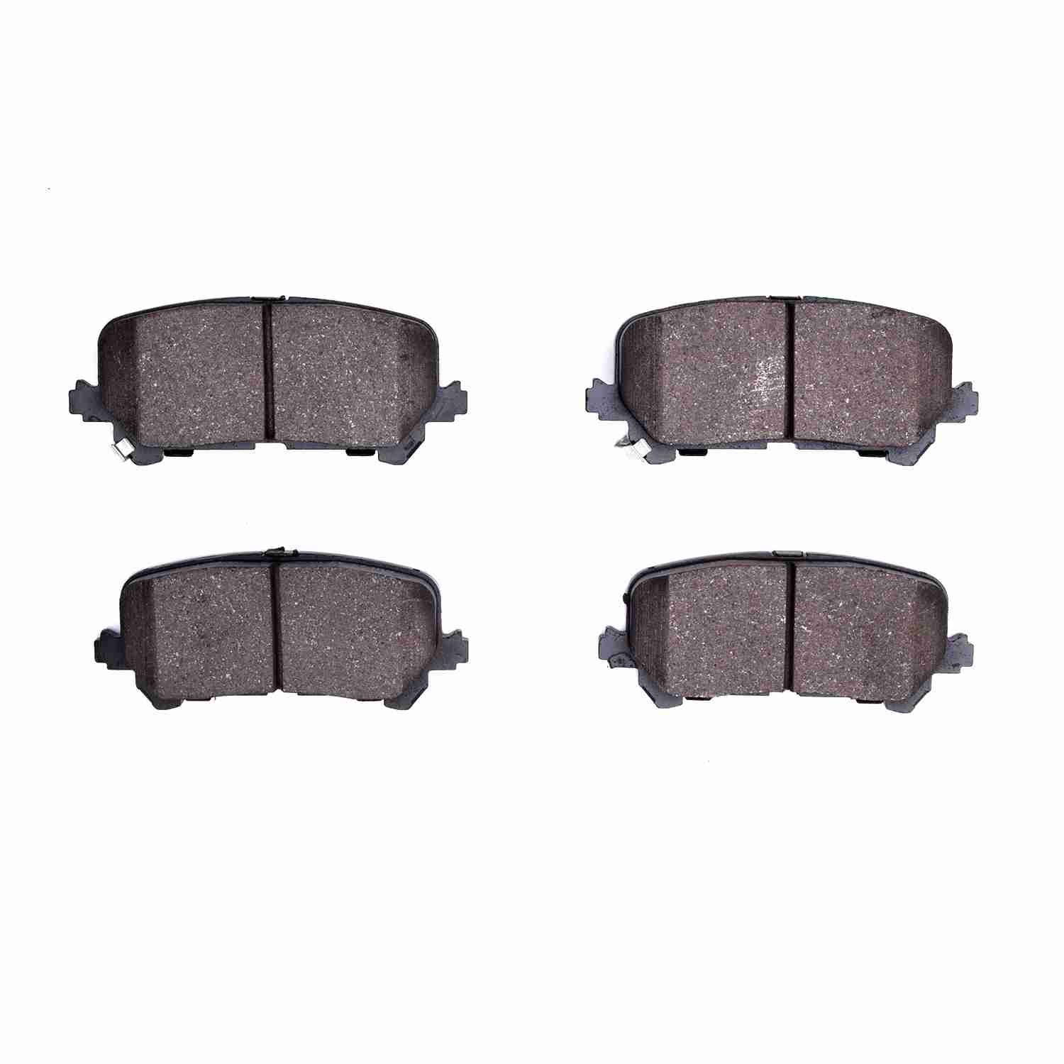 Dynamic Friction Company Disc Brake Pad Set  top view frsport 1311-1724-00