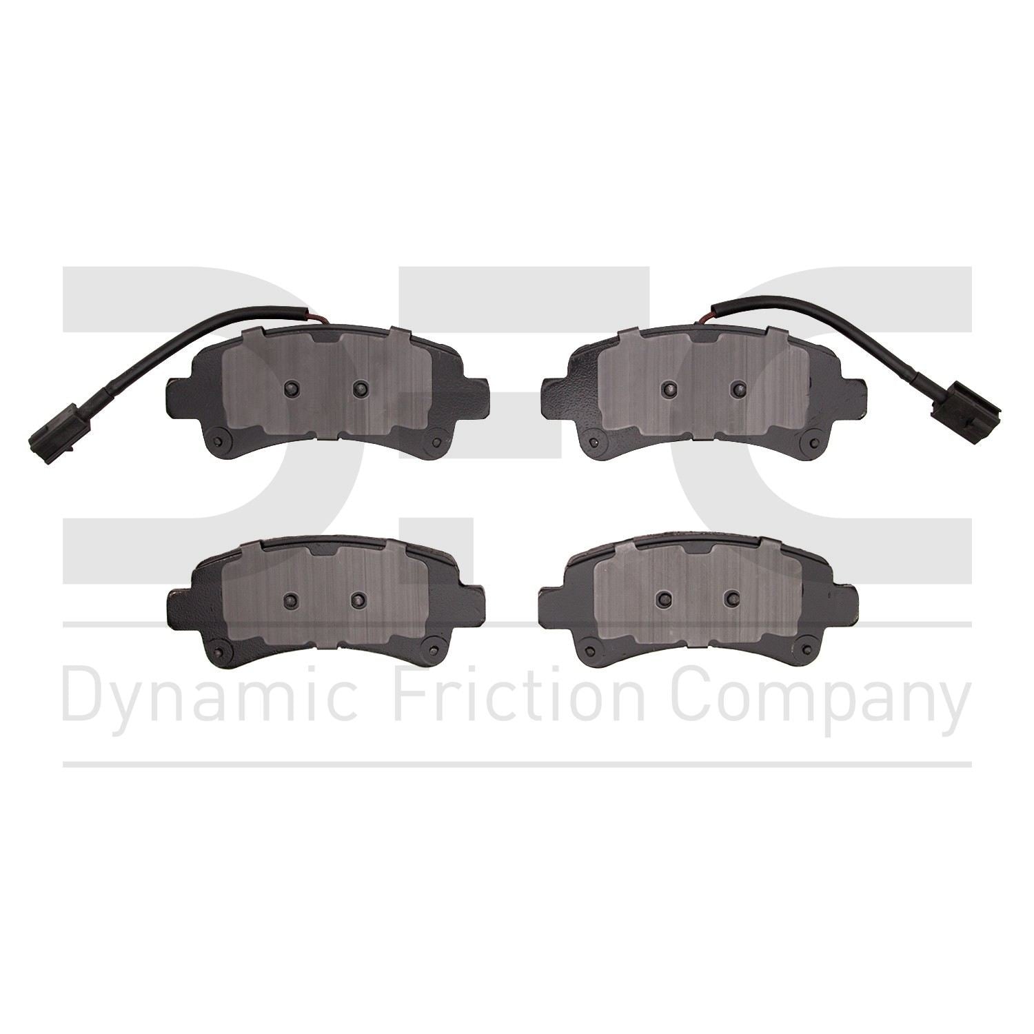 dynamic friction company disc brake pad set  frsport 1311-1746-00