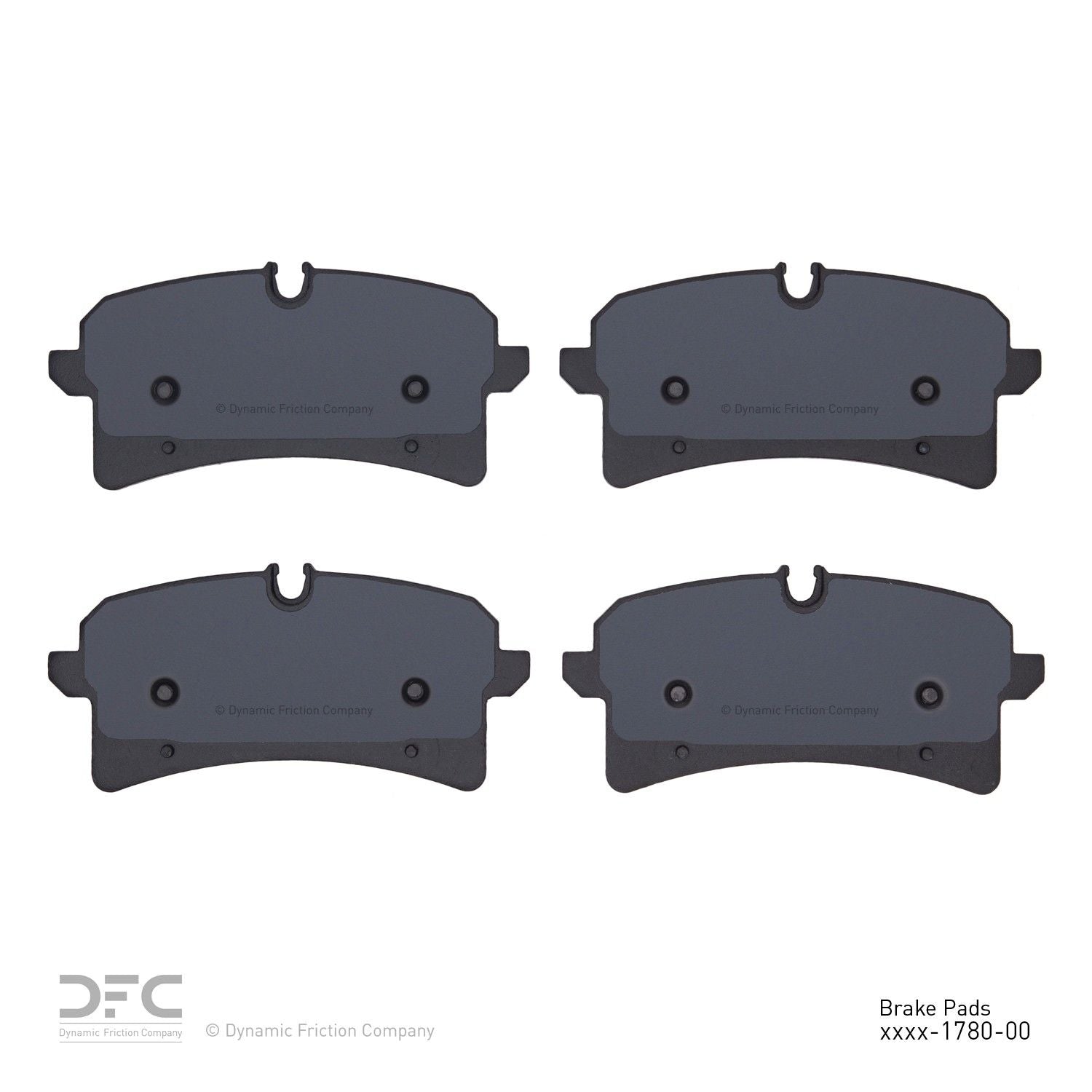 dynamic friction company disc brake pad set  frsport 1311-1780-00