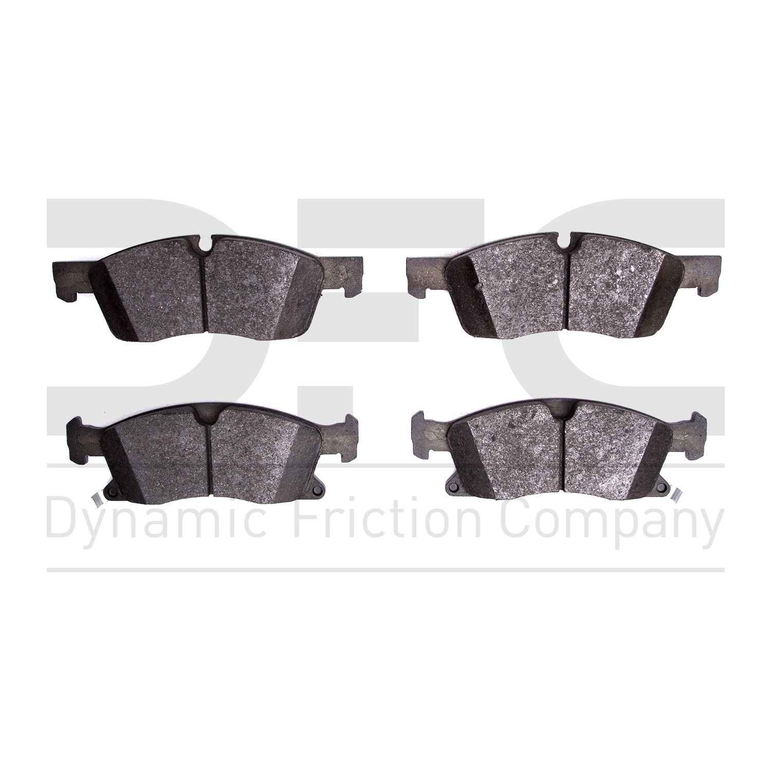 Dynamic Friction Company Disc Brake Pad Set  top view frsport 1311-1904-00