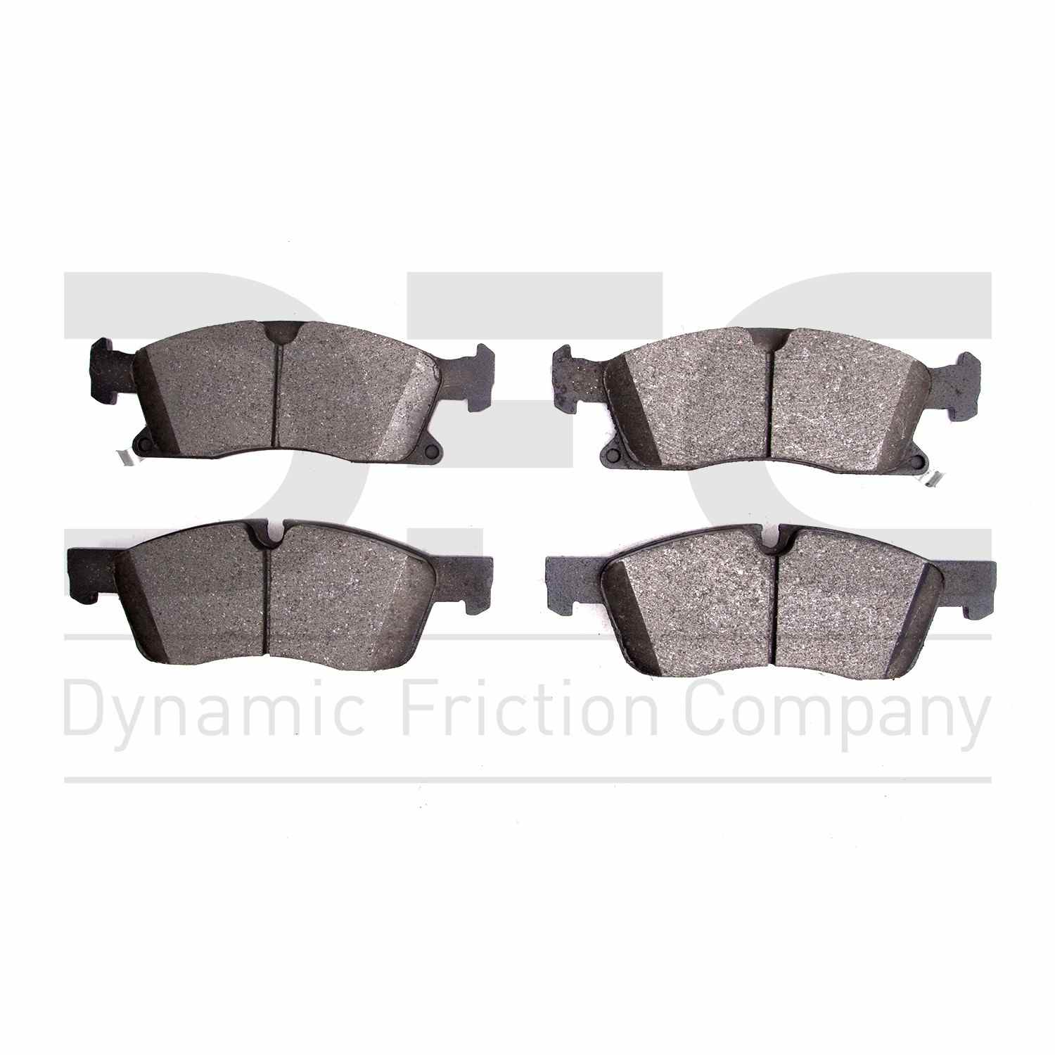 Dynamic Friction Company Disc Brake Pad Set  top view frsport 1311-1904-10