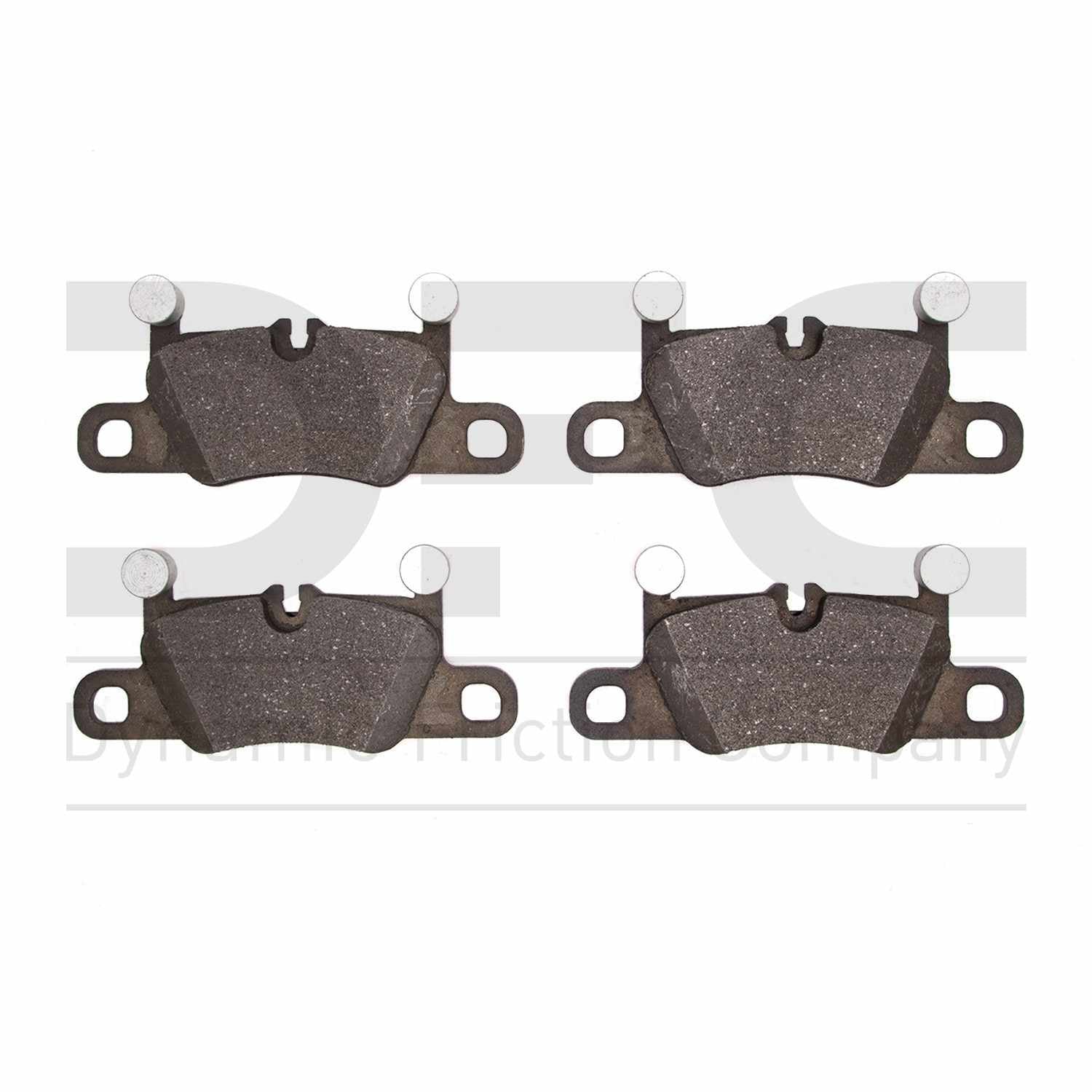 Dynamic Friction Company Disc Brake Pad Set  top view frsport 1311-1925-00