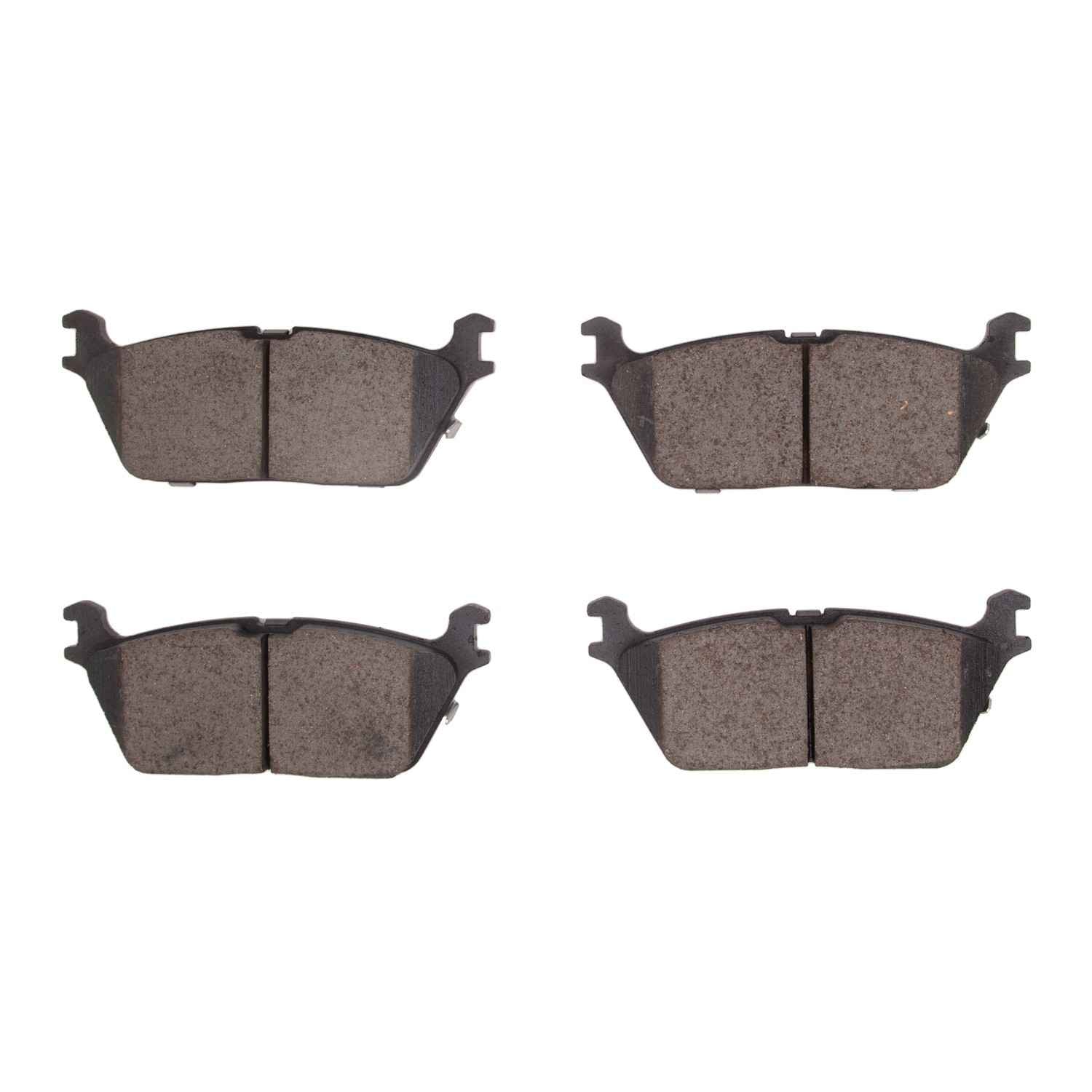 Dynamic Friction Company Disc Brake Pad Set  top view frsport 1400-2169-00