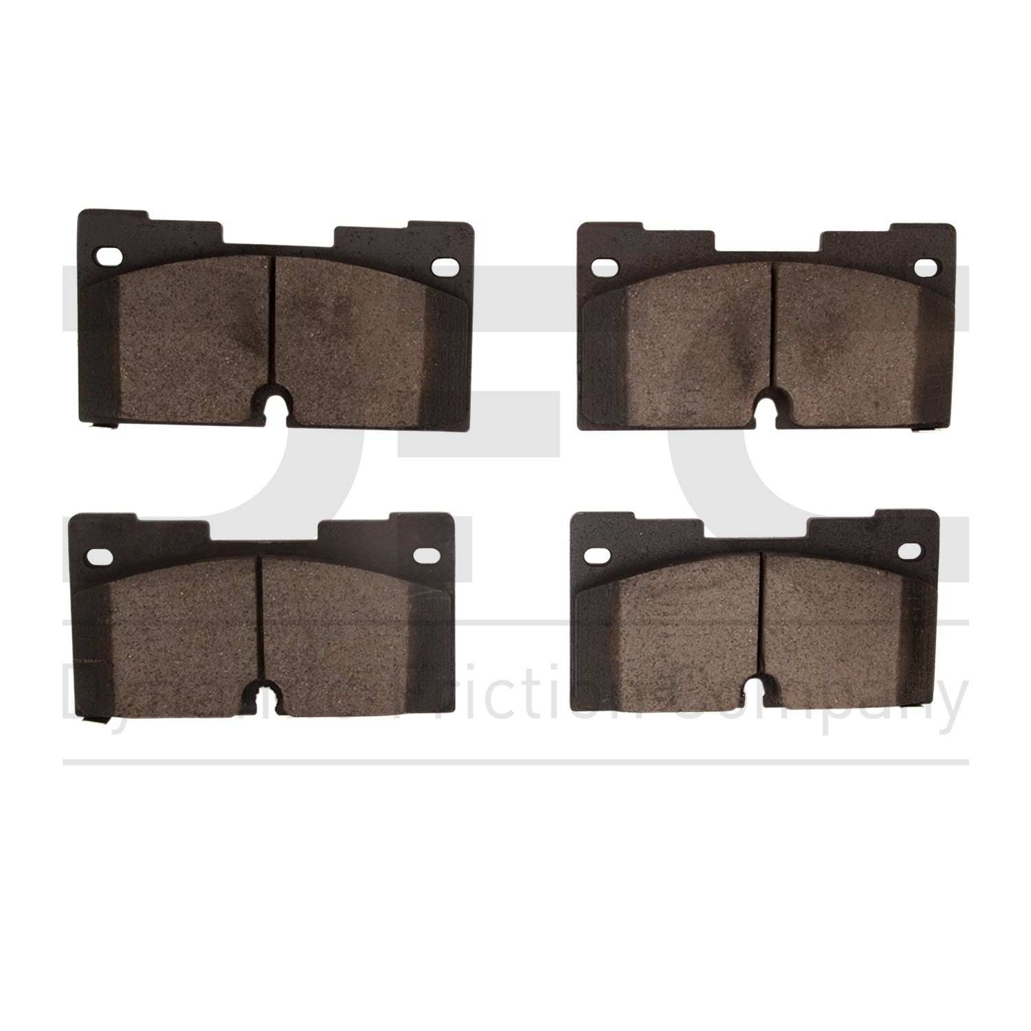 Dynamic Friction Company Disc Brake Pad Set  top view frsport 1400-2173-00