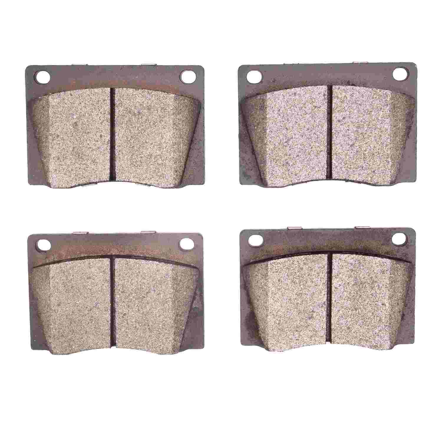 Dynamic Friction Company Disc Brake Pad Set  top view frsport 1551-0004-00