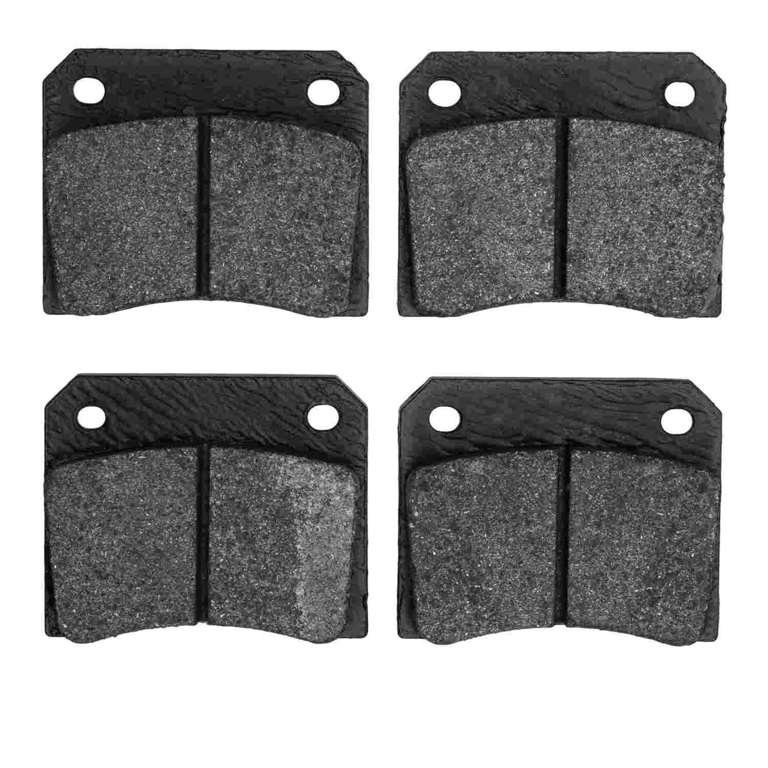 Dynamic Friction Company Disc Brake Pad Set  top view frsport 1551-0009-00