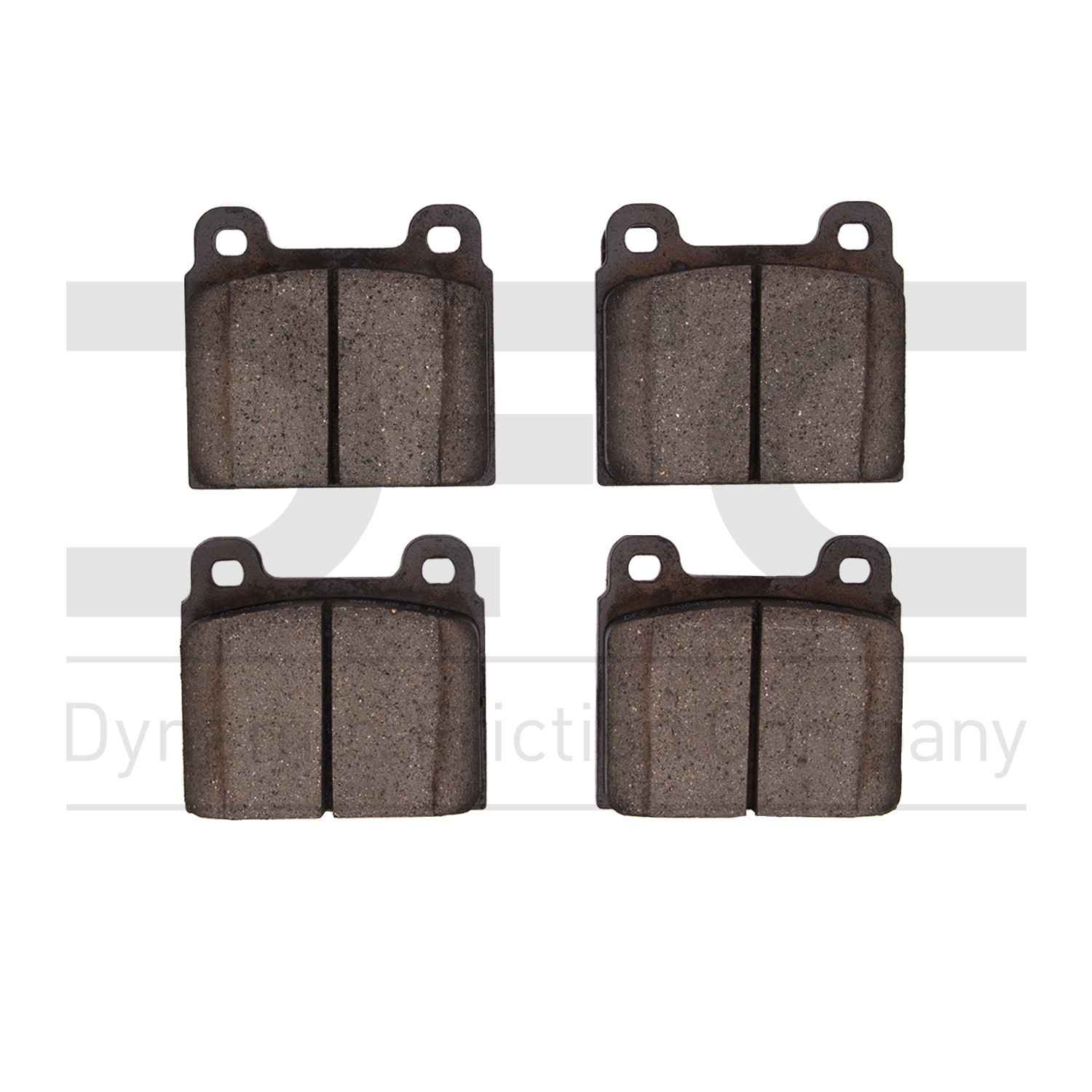 Dynamic Friction Company Disc Brake Pad Set  top view frsport 1551-0045-10