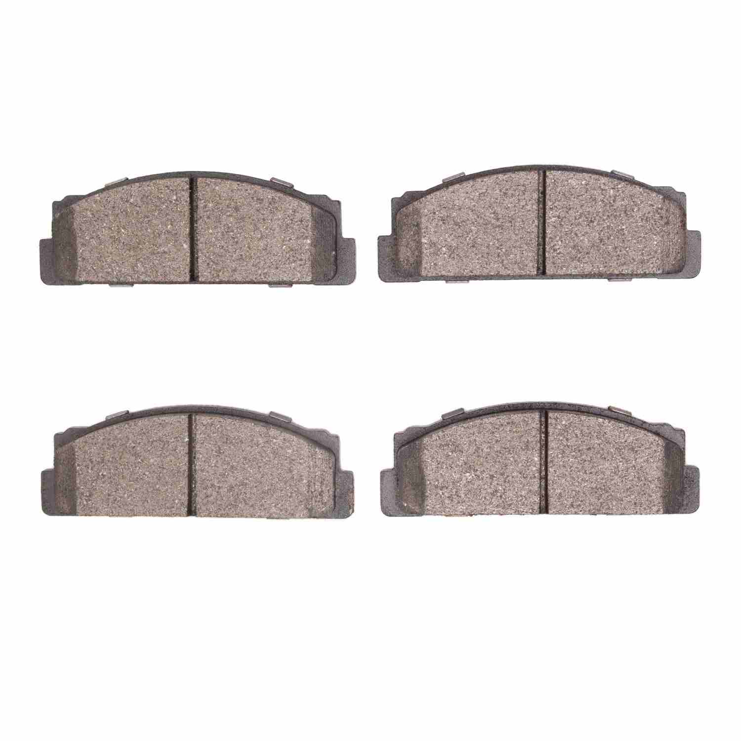 Dynamic Friction Company Disc Brake Pad Set  top view frsport 1551-0054-20