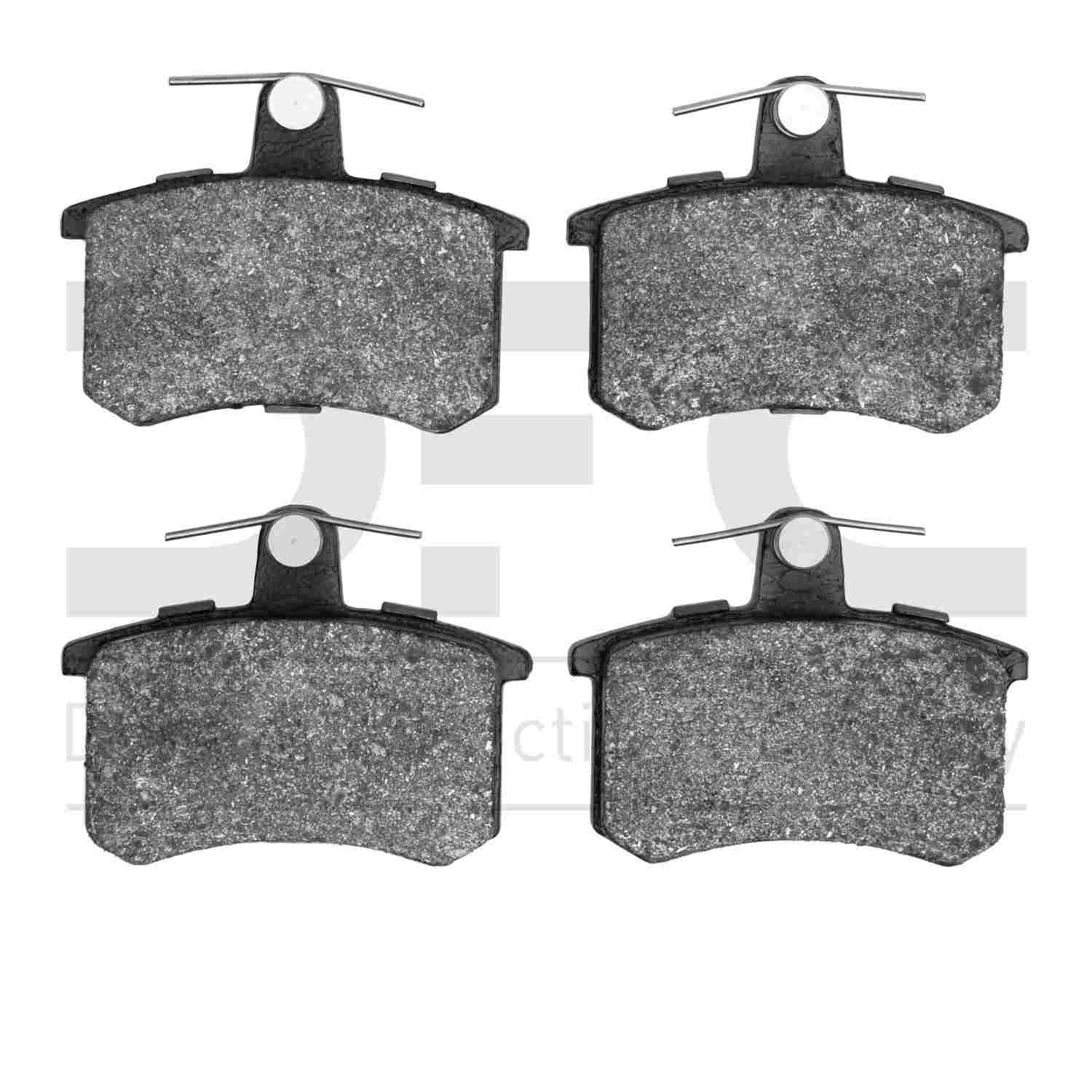 Dynamic Friction Company Disc Brake Pad Set  top view frsport 1551-0228-00