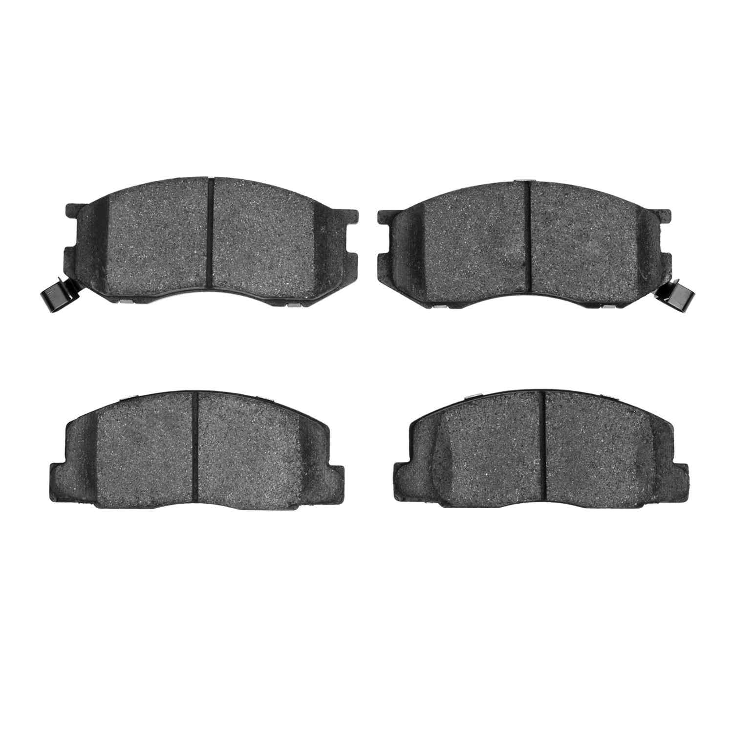 Dynamic Friction Company Disc Brake Pad Set  top view frsport 1551-0263-00