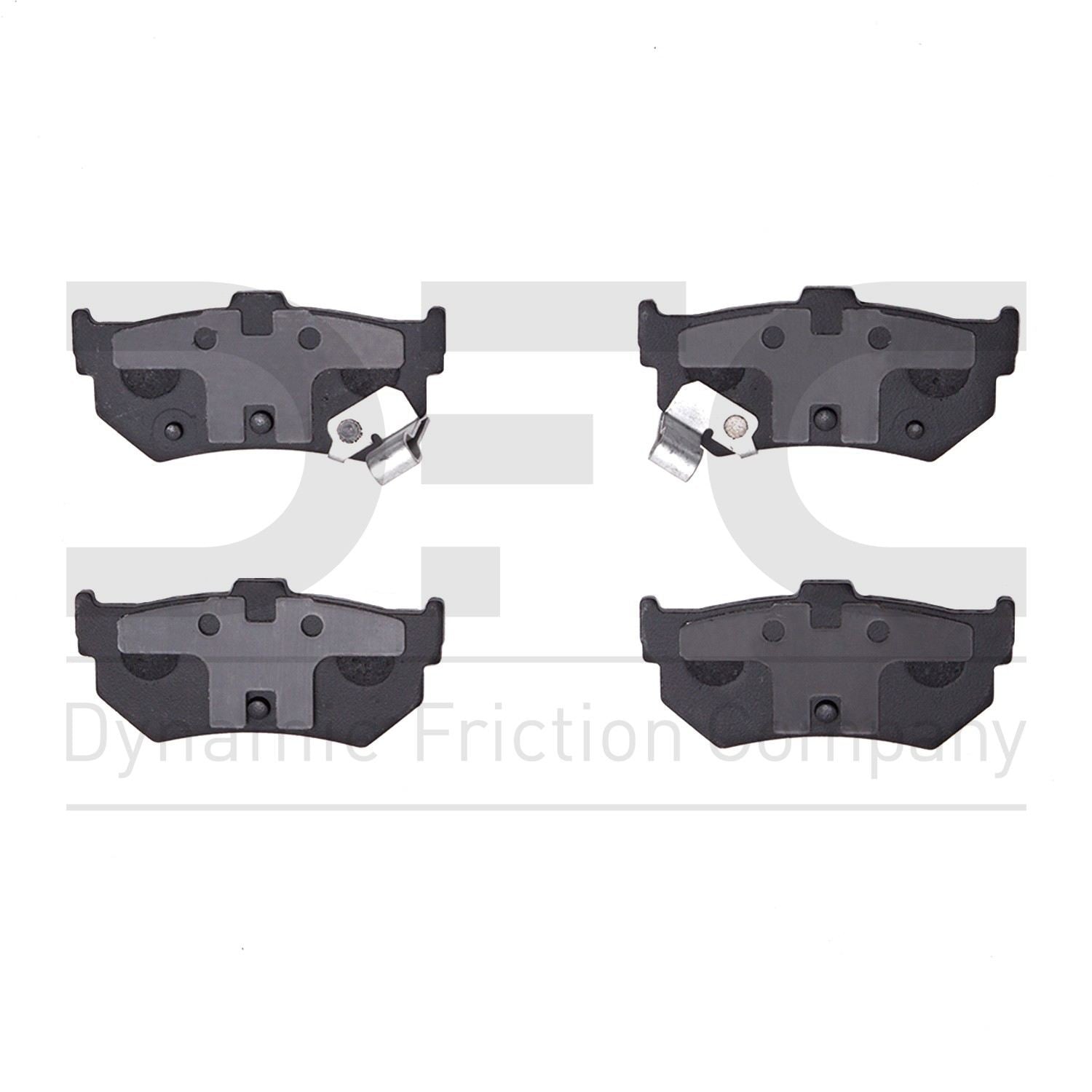 dynamic friction company disc brake pad set  frsport 1551-0277-00