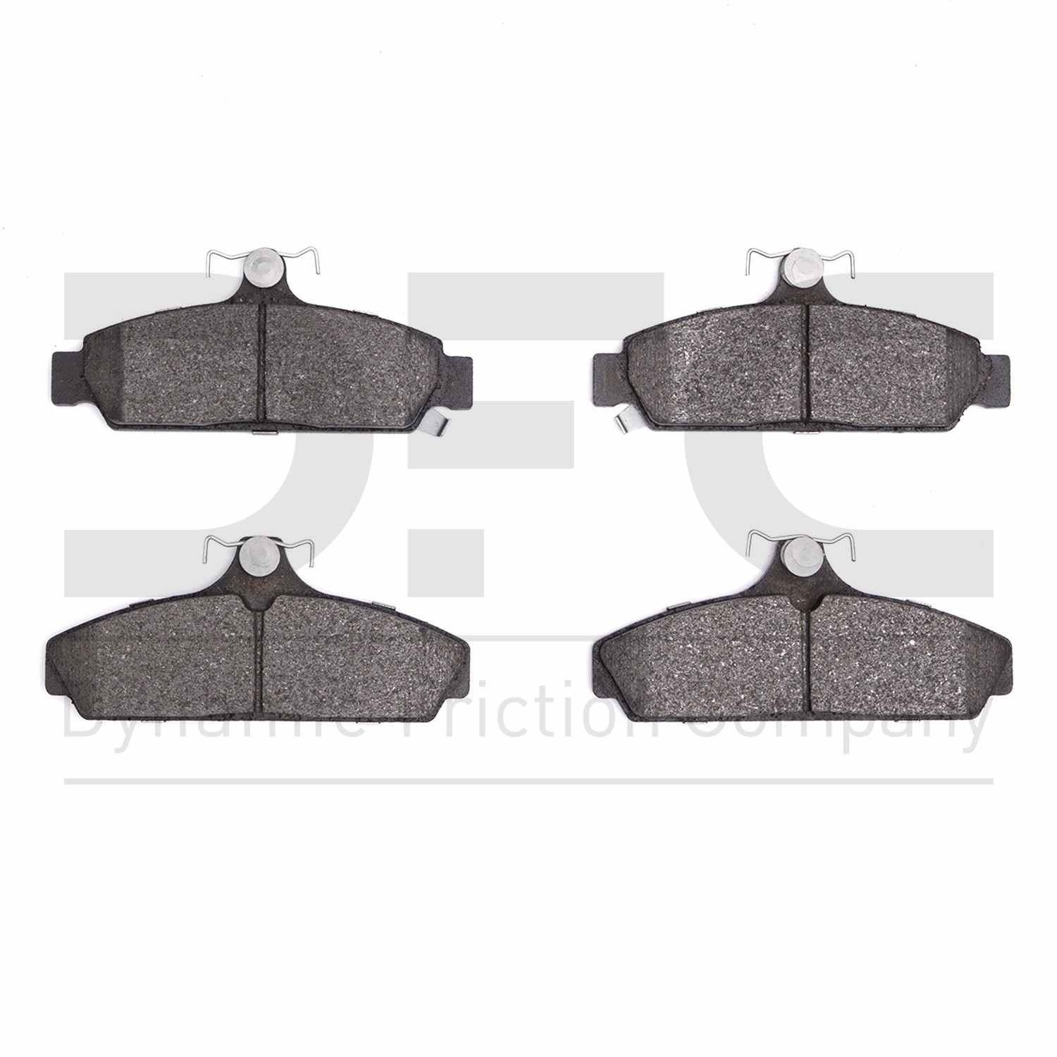 Dynamic Friction Company Disc Brake Pad Set  top view frsport 1551-0294-00