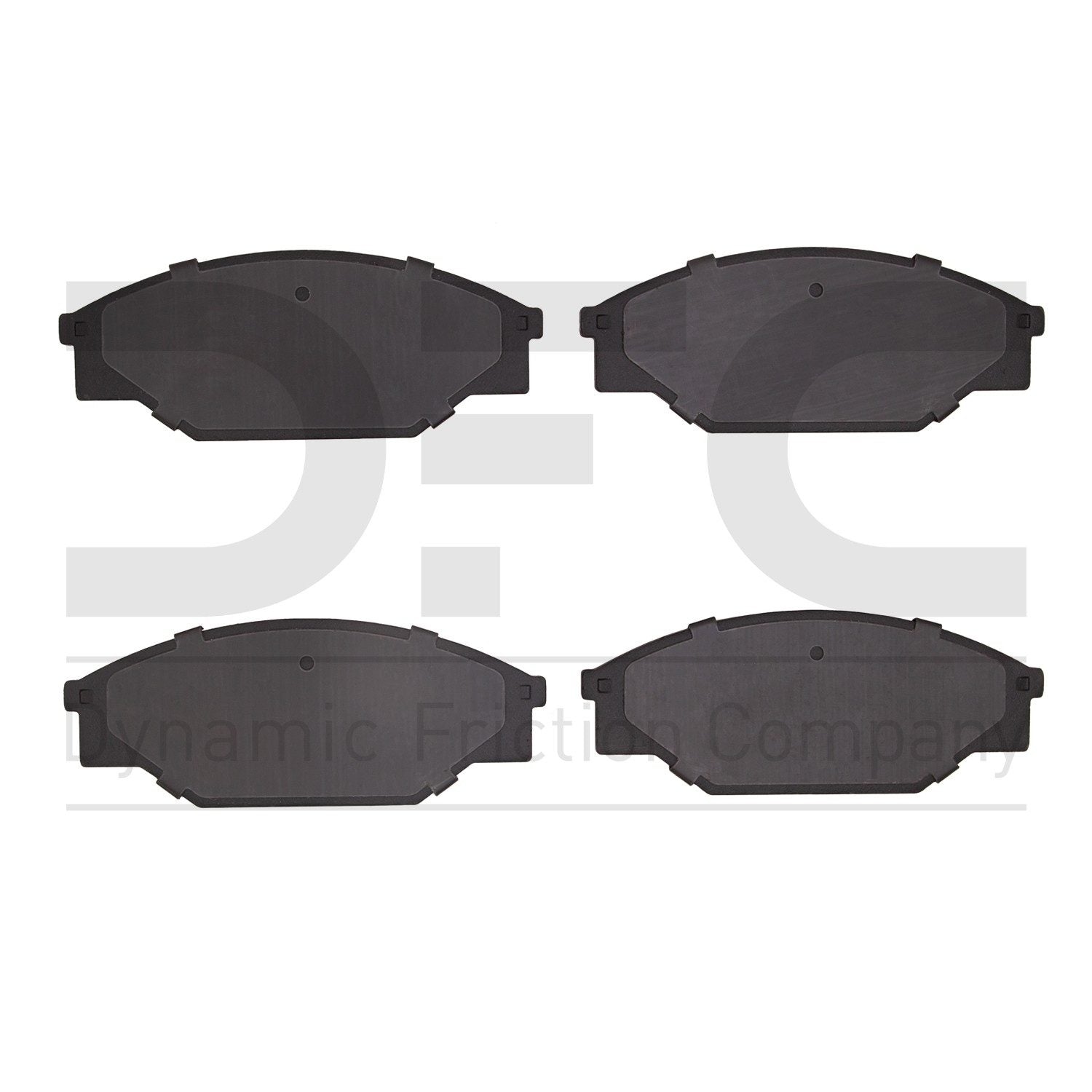 Dynamic Friction Company Disc Brake Pad Set  top view frsport 1551-0303-00