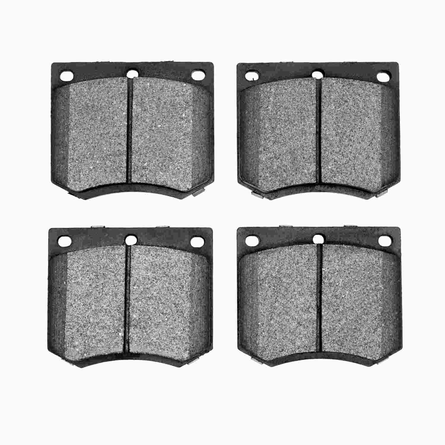 Dynamic Friction Company Disc Brake Pad Set  top view frsport 1551-0330-00