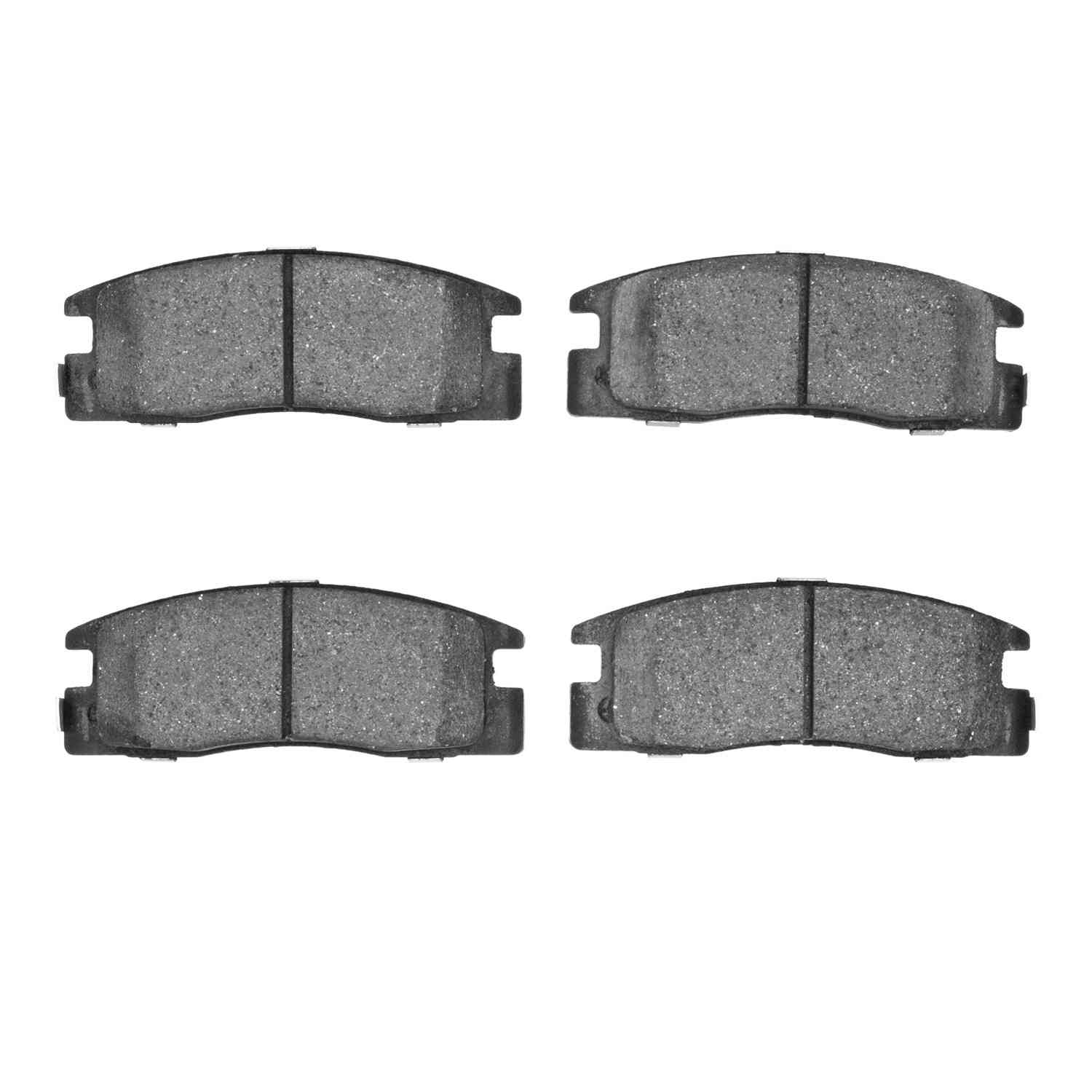 Dynamic Friction Company Disc Brake Pad Set  top view frsport 1551-0398-00