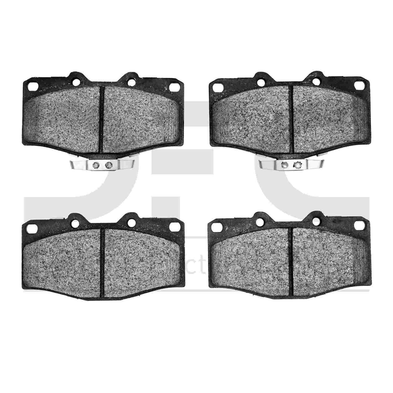 dynamic friction company disc brake pad set  frsport 1551-0410-00