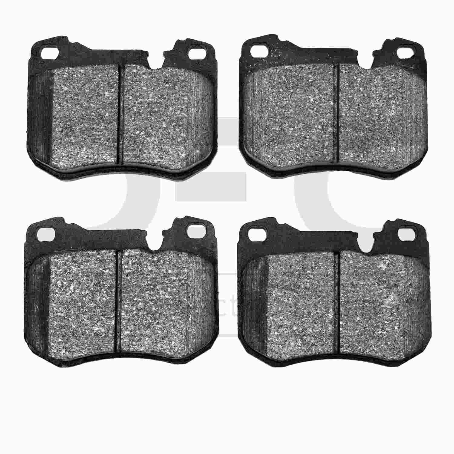 Dynamic Friction Company Disc Brake Pad Set  top view frsport 1551-0443-00