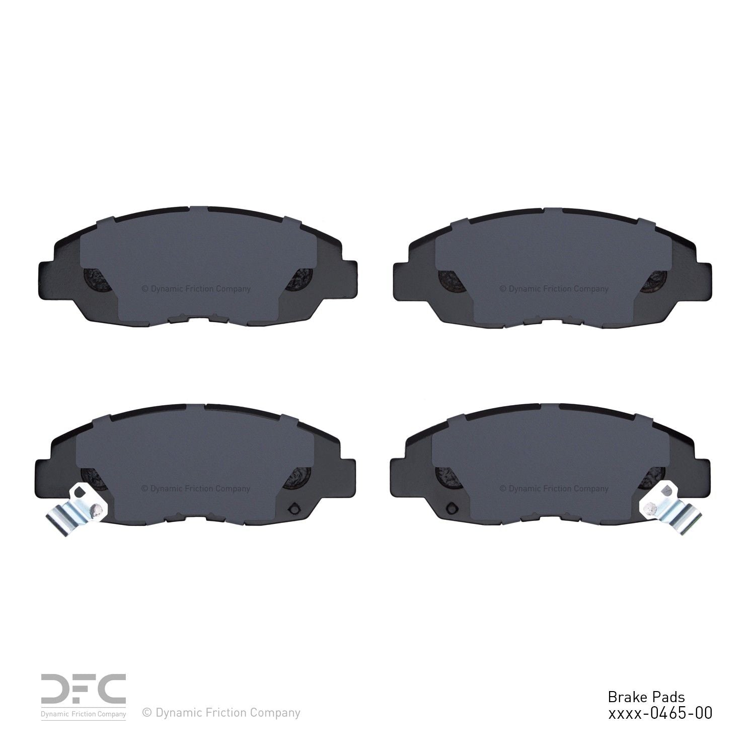 dynamic friction company disc brake pad set  frsport 1551-0465-00