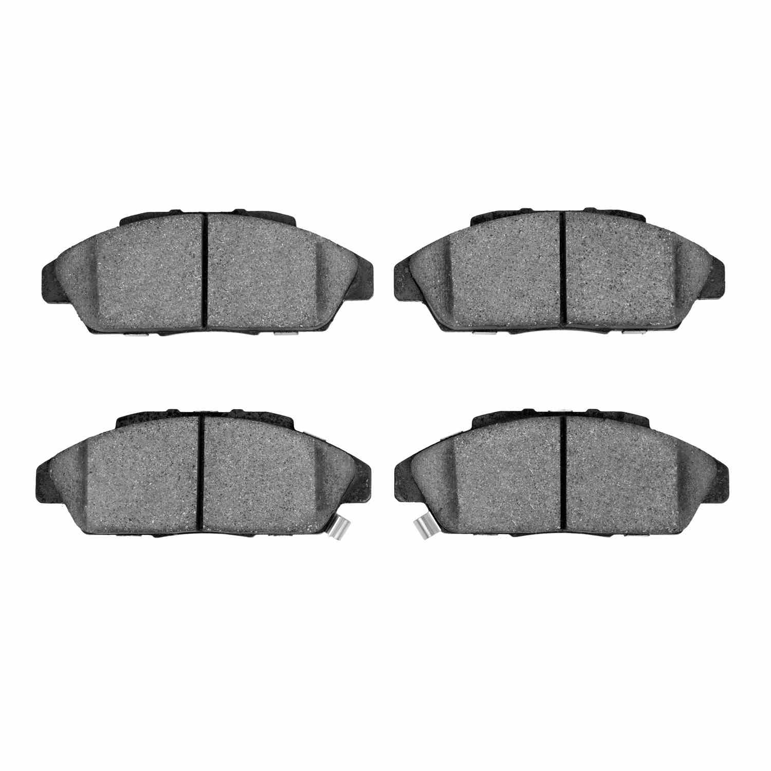 Dynamic Friction Company Disc Brake Pad Set  top view frsport 1551-0496-00