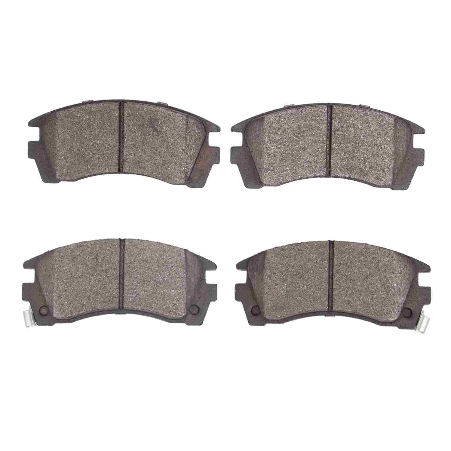 Dynamic Friction Company Disc Brake Pad Set  top view frsport 1551-0509-00