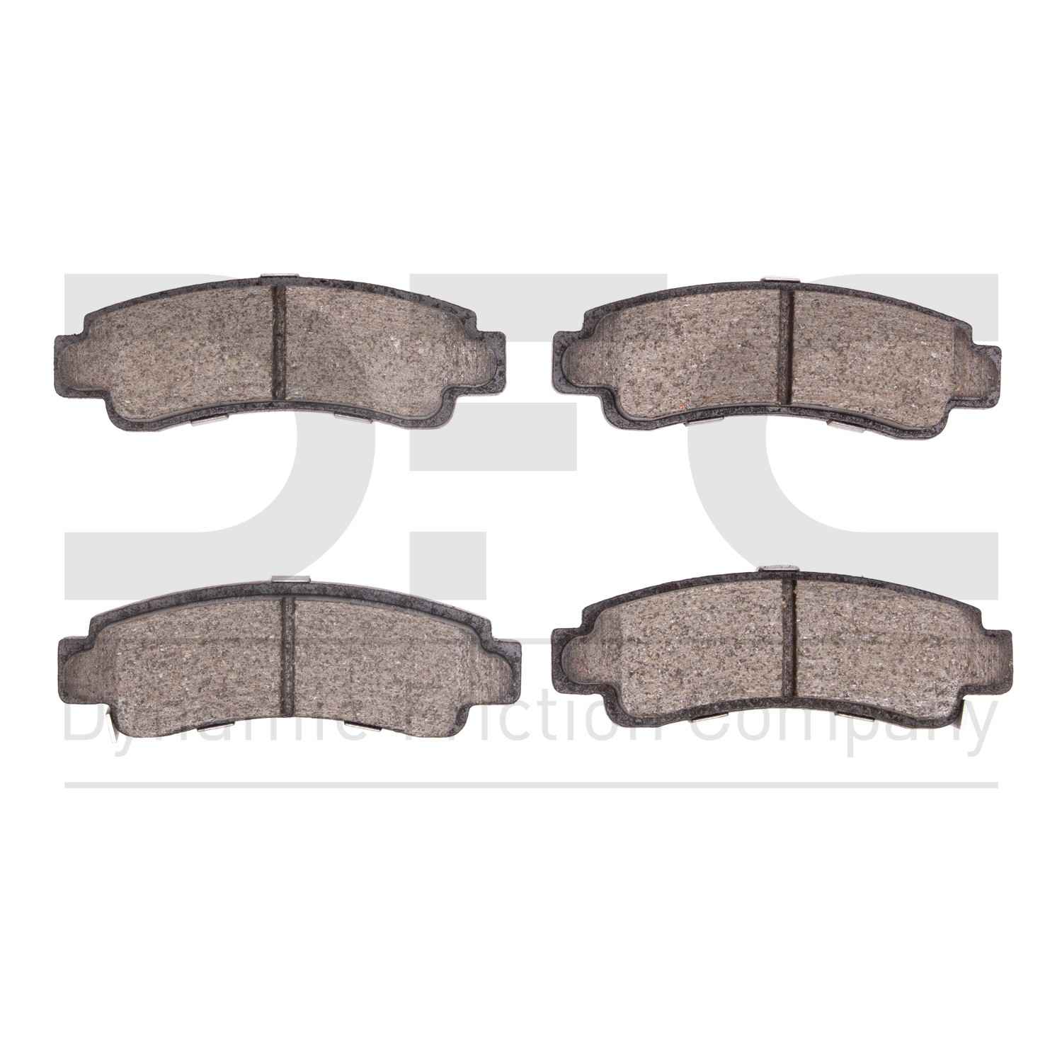 dynamic friction company disc brake pad set  frsport 1551-0511-00