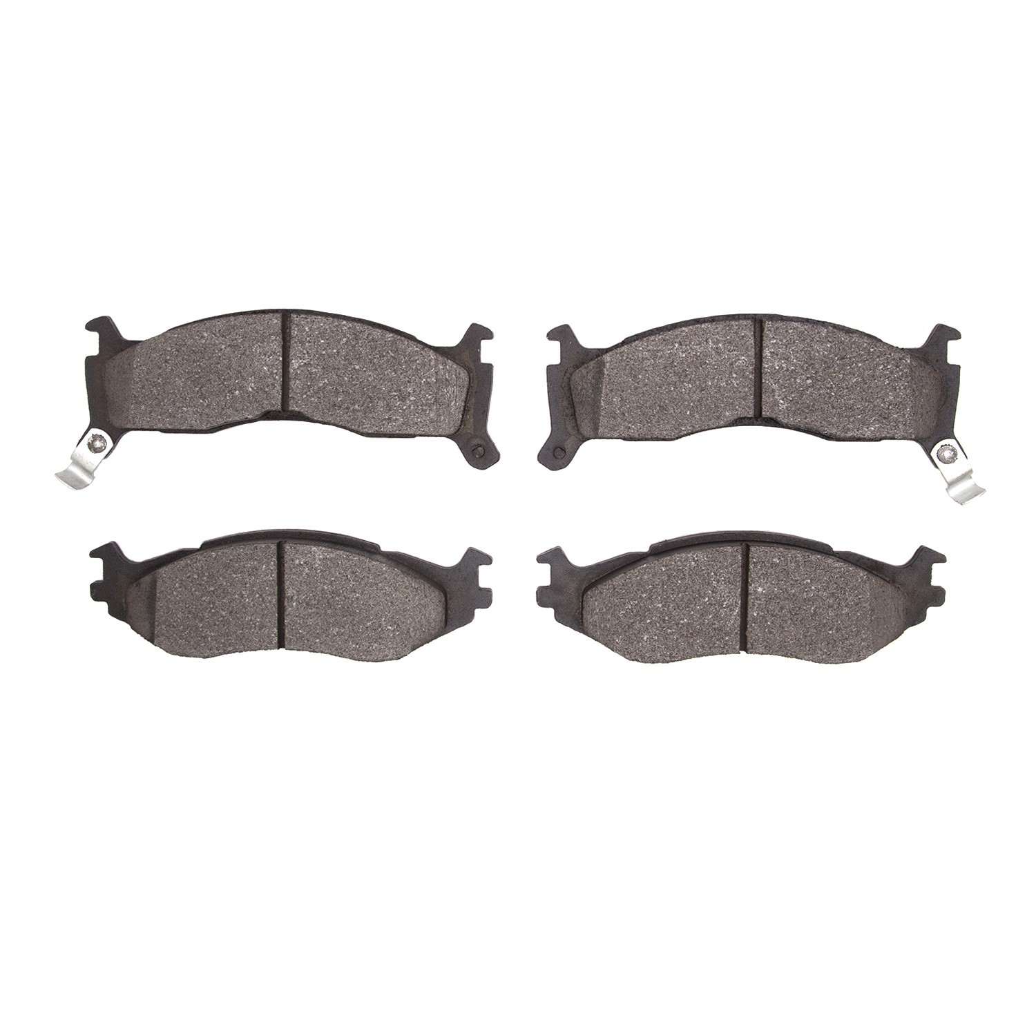 Dynamic Friction Company Disc Brake Pad Set  top view frsport 1551-0524-00